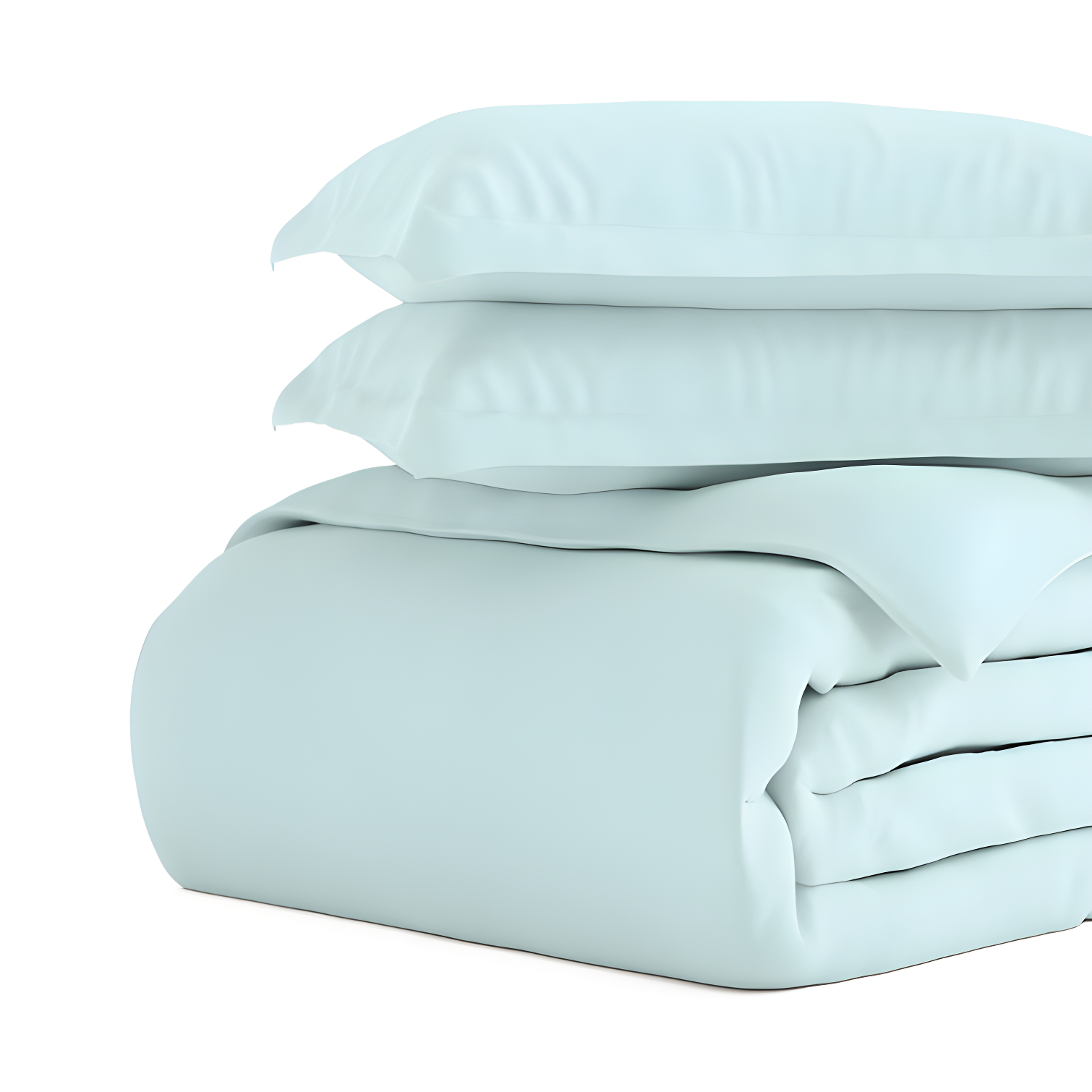 Duvet Cover Set Super Soft Microfiber Bedding in Solid Colors