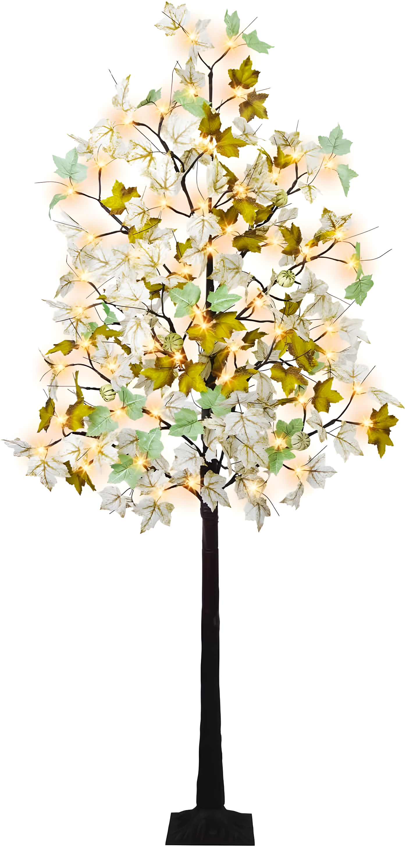 6FT Fall Light Up Tree with 96 LEDs Lights