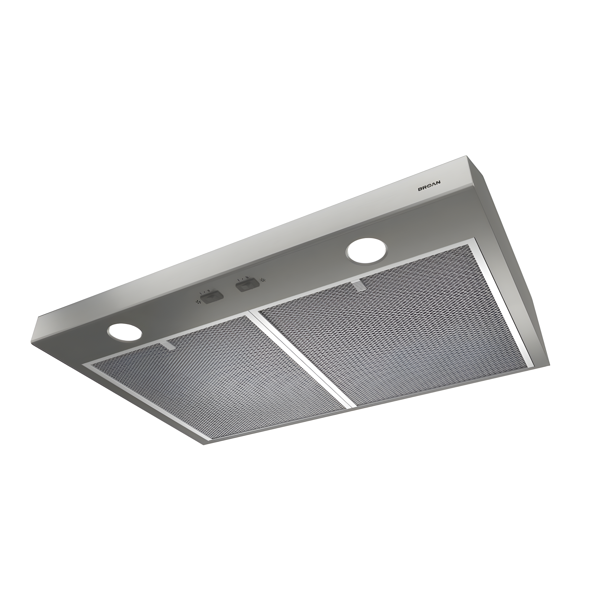 Broan NuTone 24" Steel 250 CFM Convertible Under Cabinet Range Hood with Mesh Filter