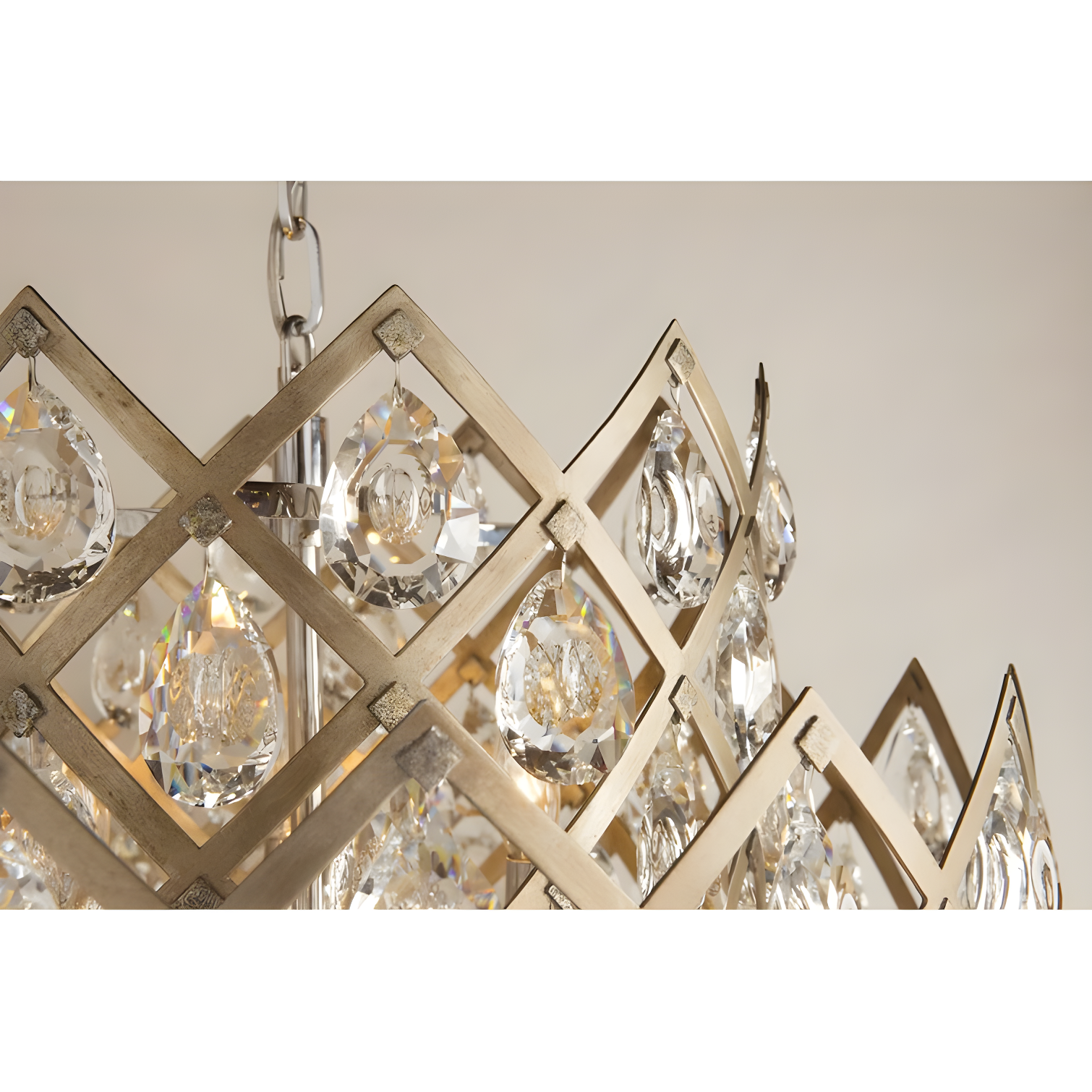 Tiara 3 - Light Unique / Statement Tiered Chandelier