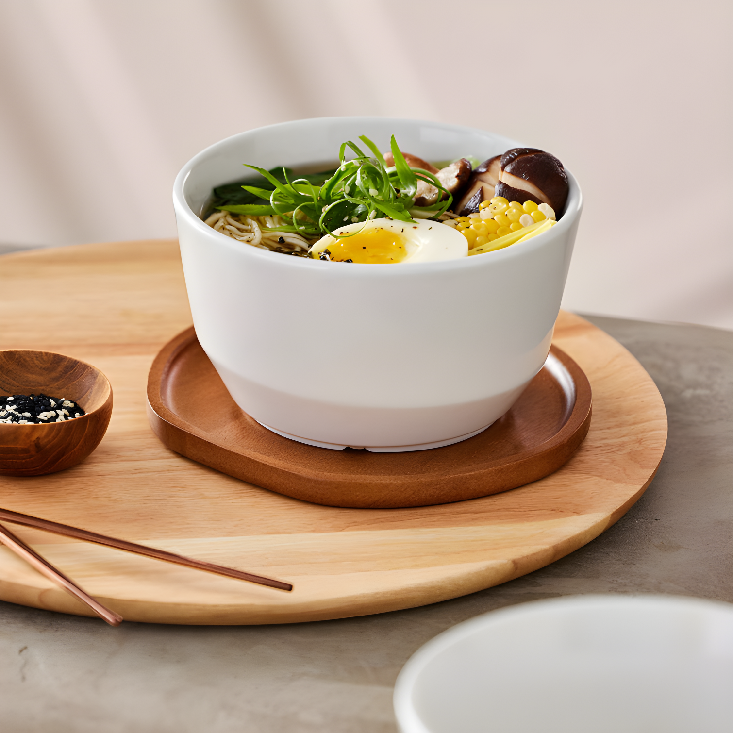 Austin Libbey 28-Ounce Porcelain Soup Salad Bowl, Set Of 4