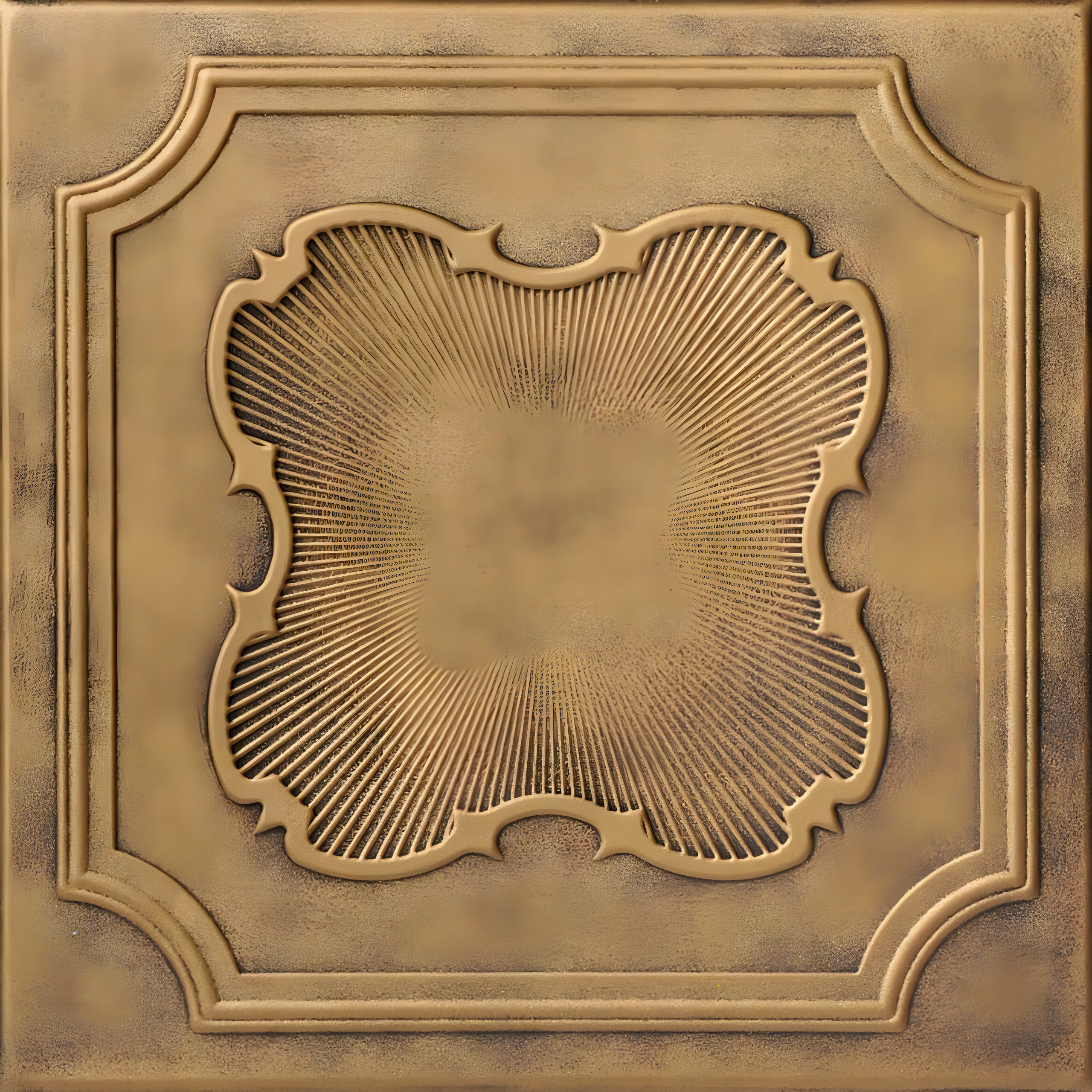 A La Maison Ceilings Coronado 1.6 ft. x 1.6 ft. Polystyrene Glue-up Ceiling Tile (Set of 48)