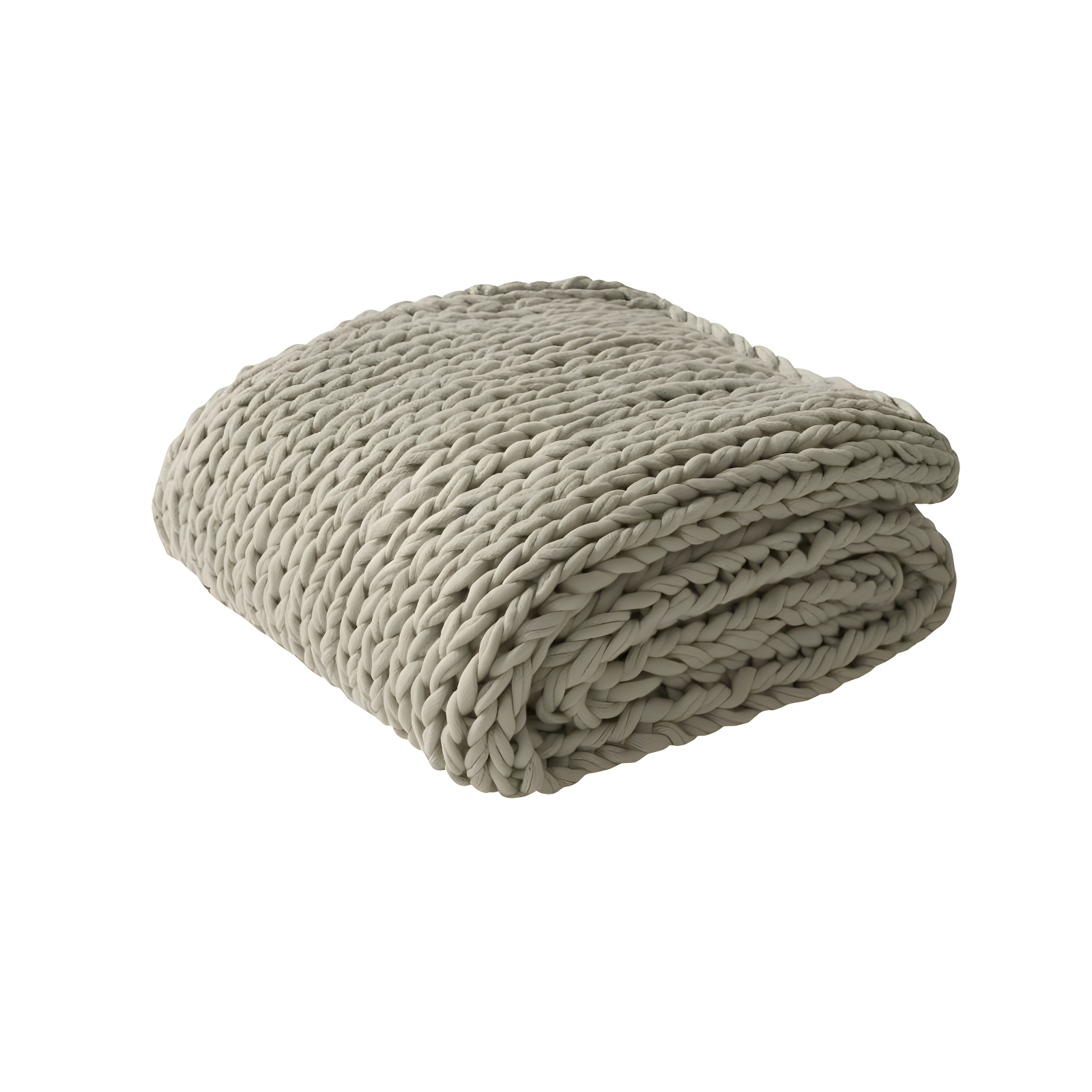 Kelly Clarkson Home Madison Hand Made Chunky Double Knit Throw Blanket
