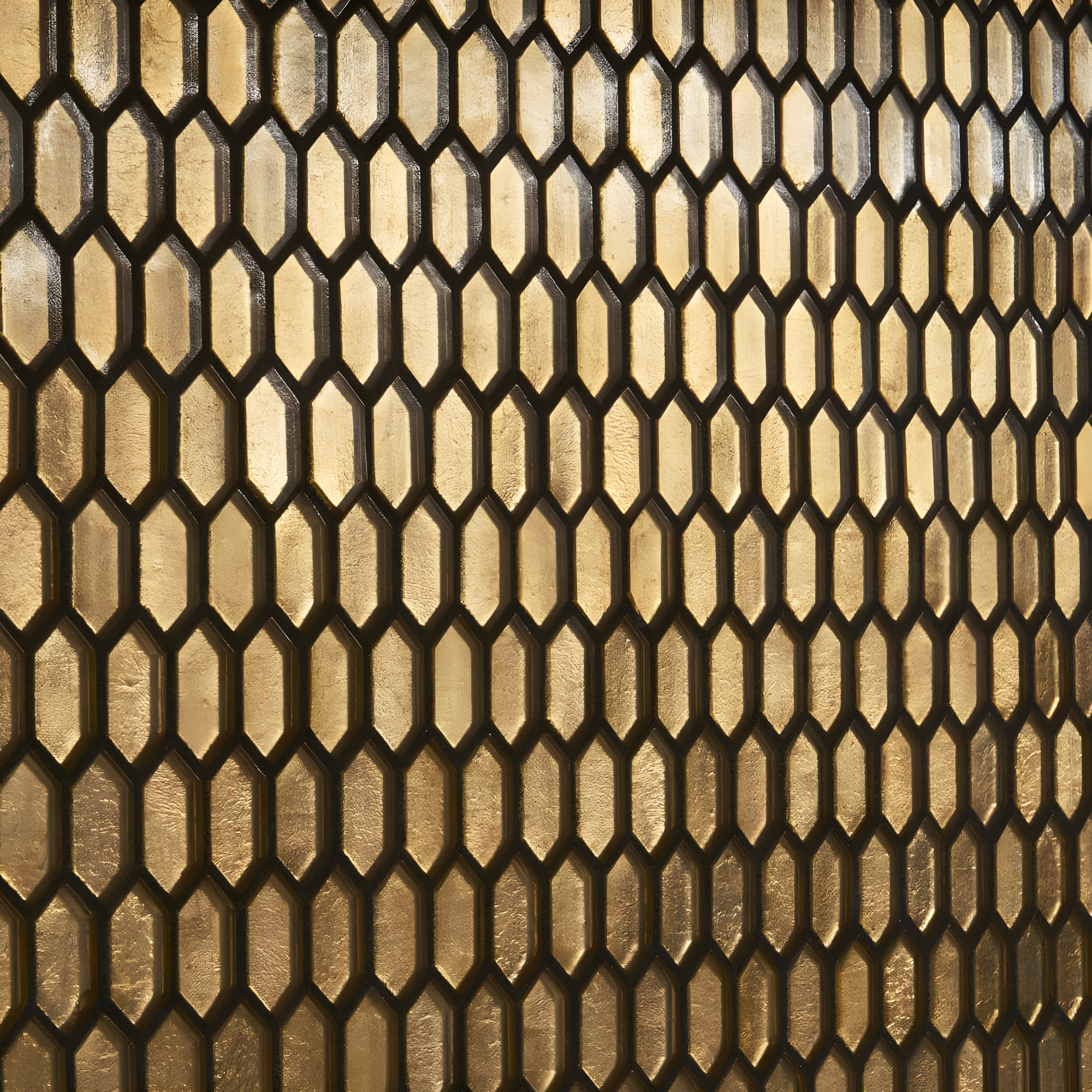 Whisper 11.61" x 11.73" Polished Mini Picket Glass Mosaic Wall Tile (0.94 Sq. Ft. / each)