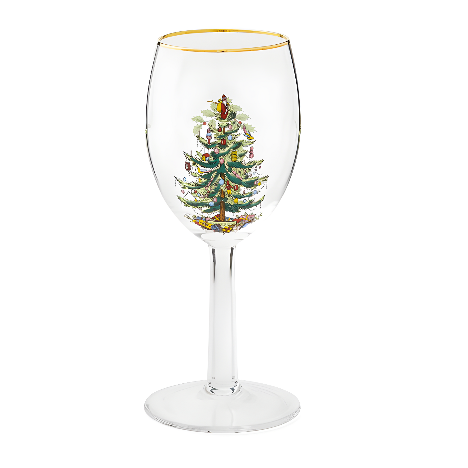 Spode Christmas Tree Wine Glasses (Set of 4)