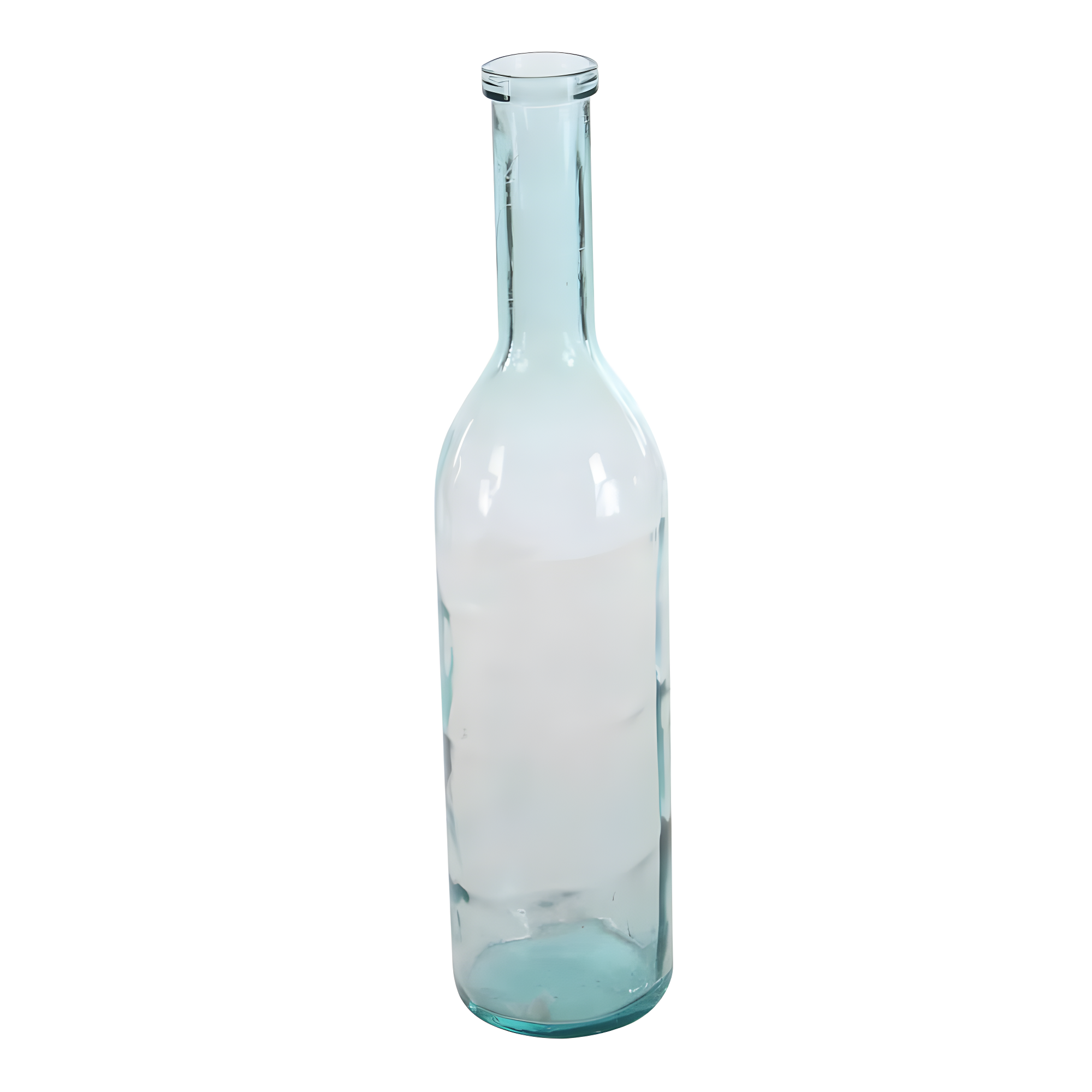 Recycled Glass Handmade Spanish Decorative Blue Vase