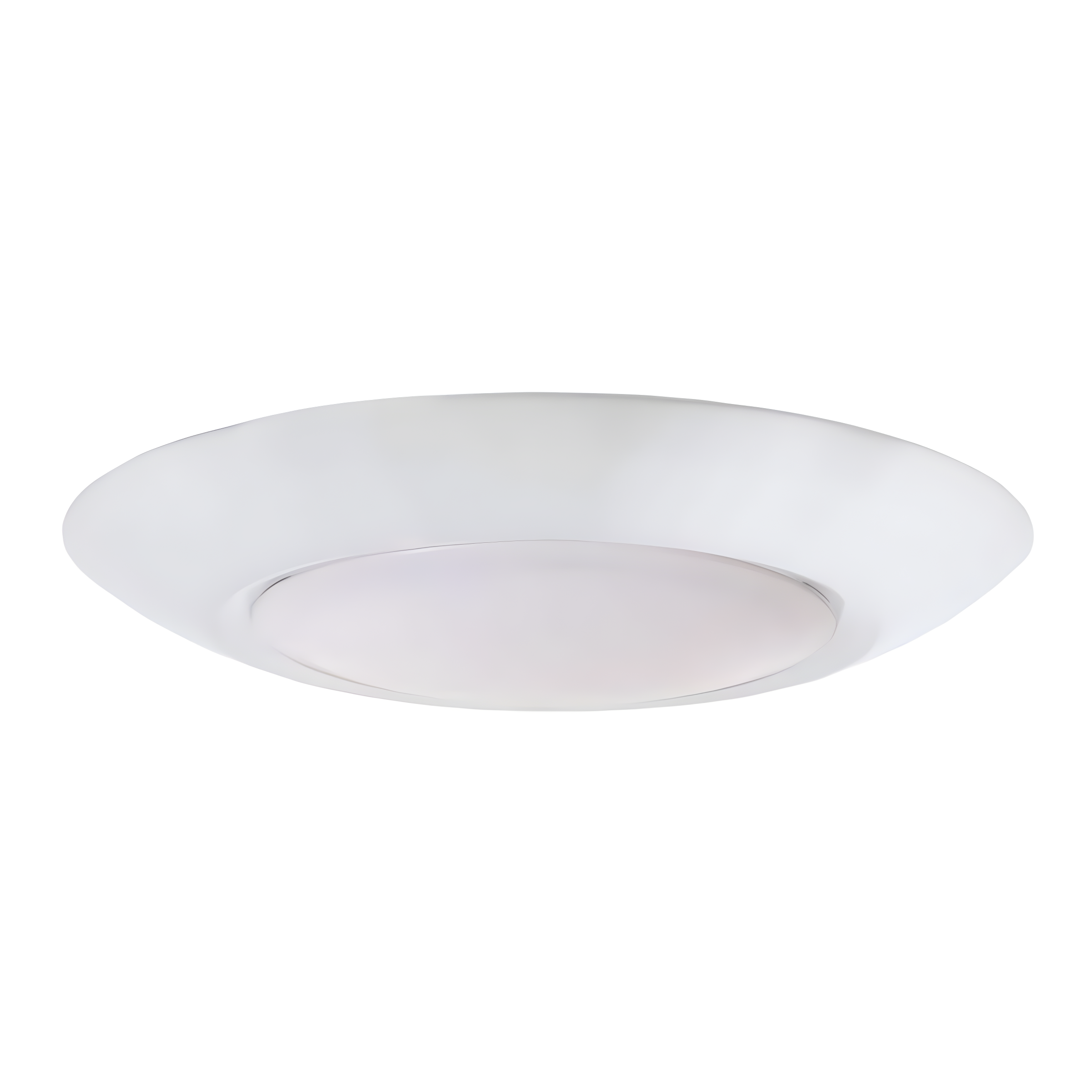 Craftmade Lighting Soul 1 - Light Flush Mount in  Flat Black/Brushed Polished Nickel