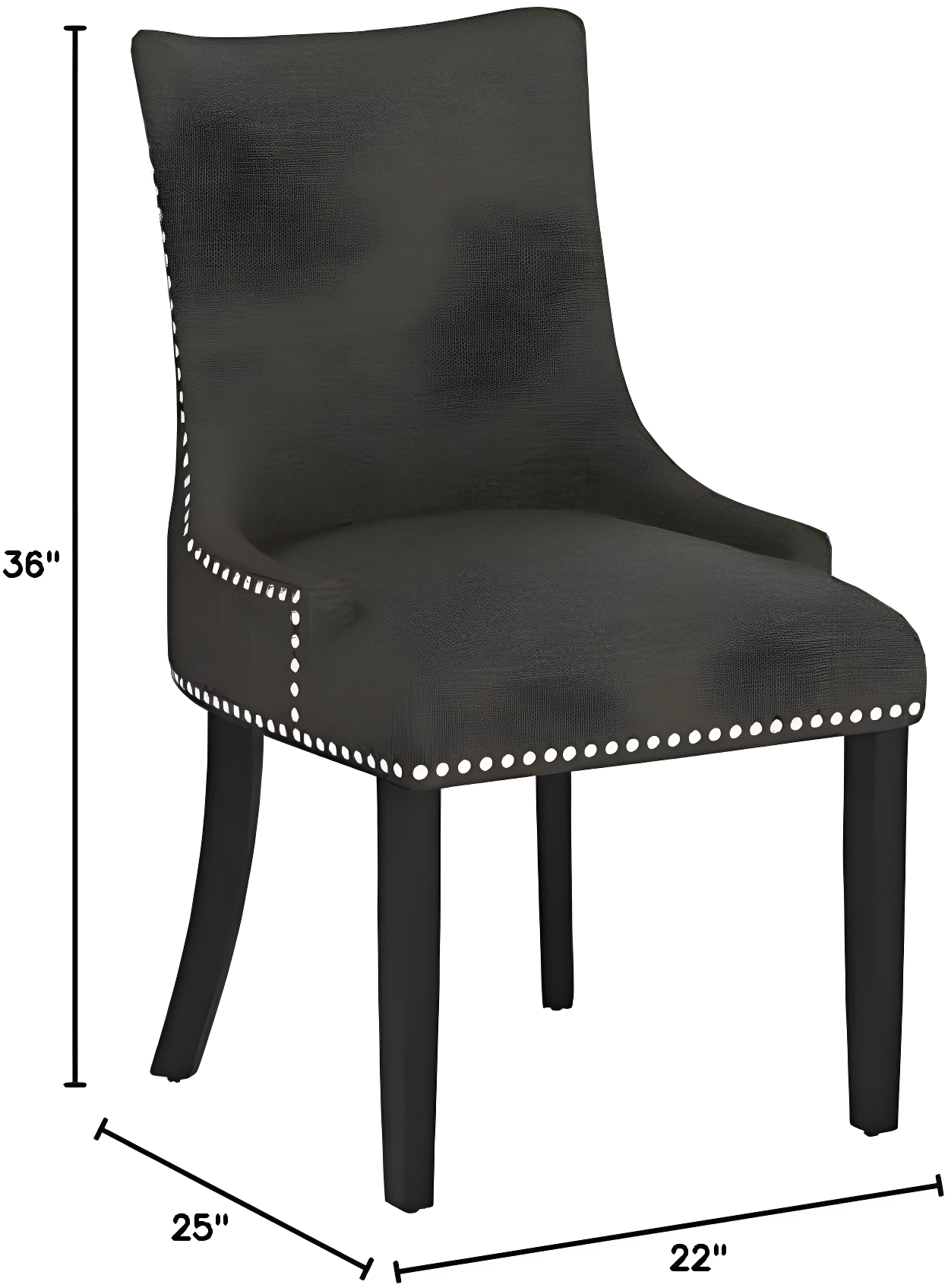Modway Porch & Den Helen Fabric Upholstered Dining Chair (Single Chair)
