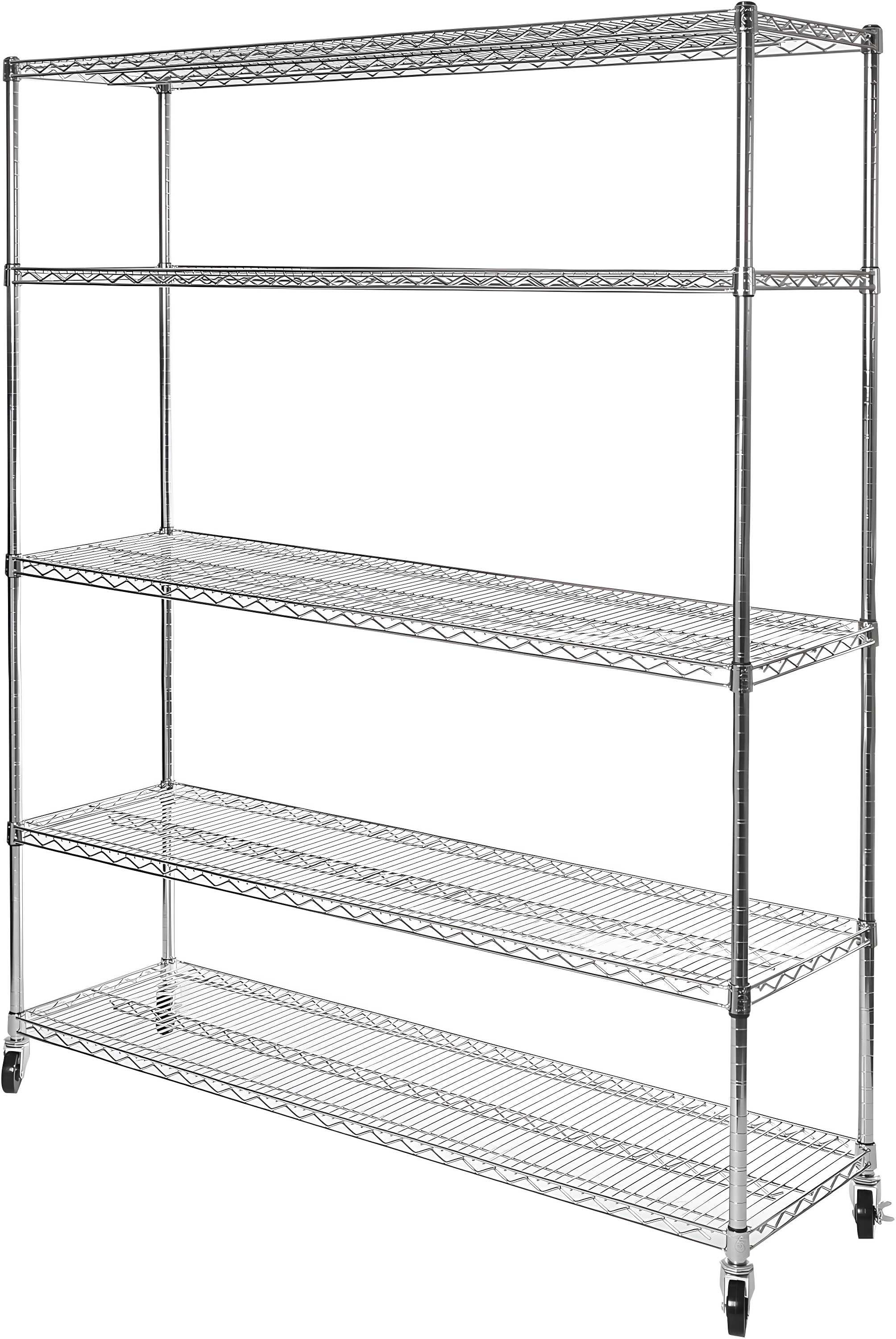 Wire Rolling Storage Cart