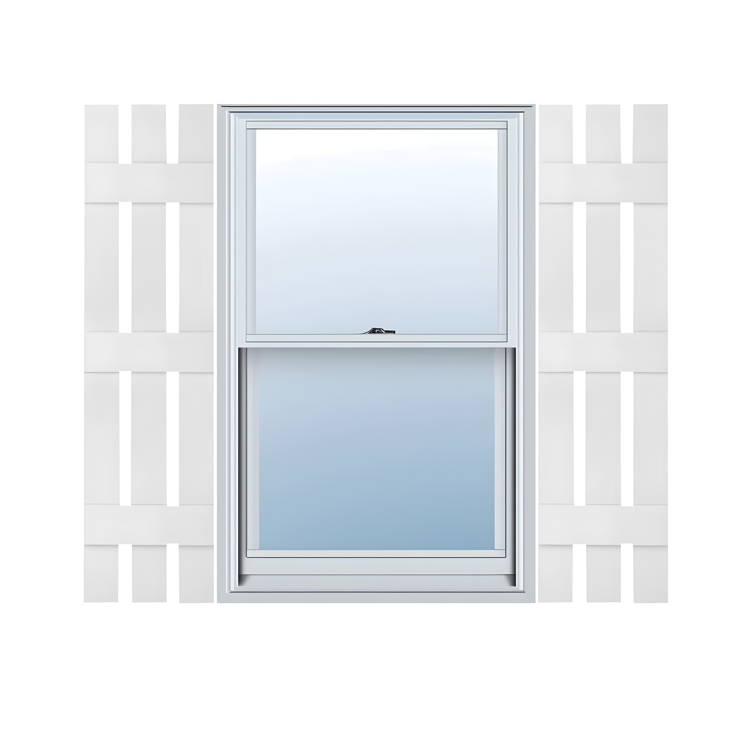 Builders Edge 12'' Board & Batten Shutters