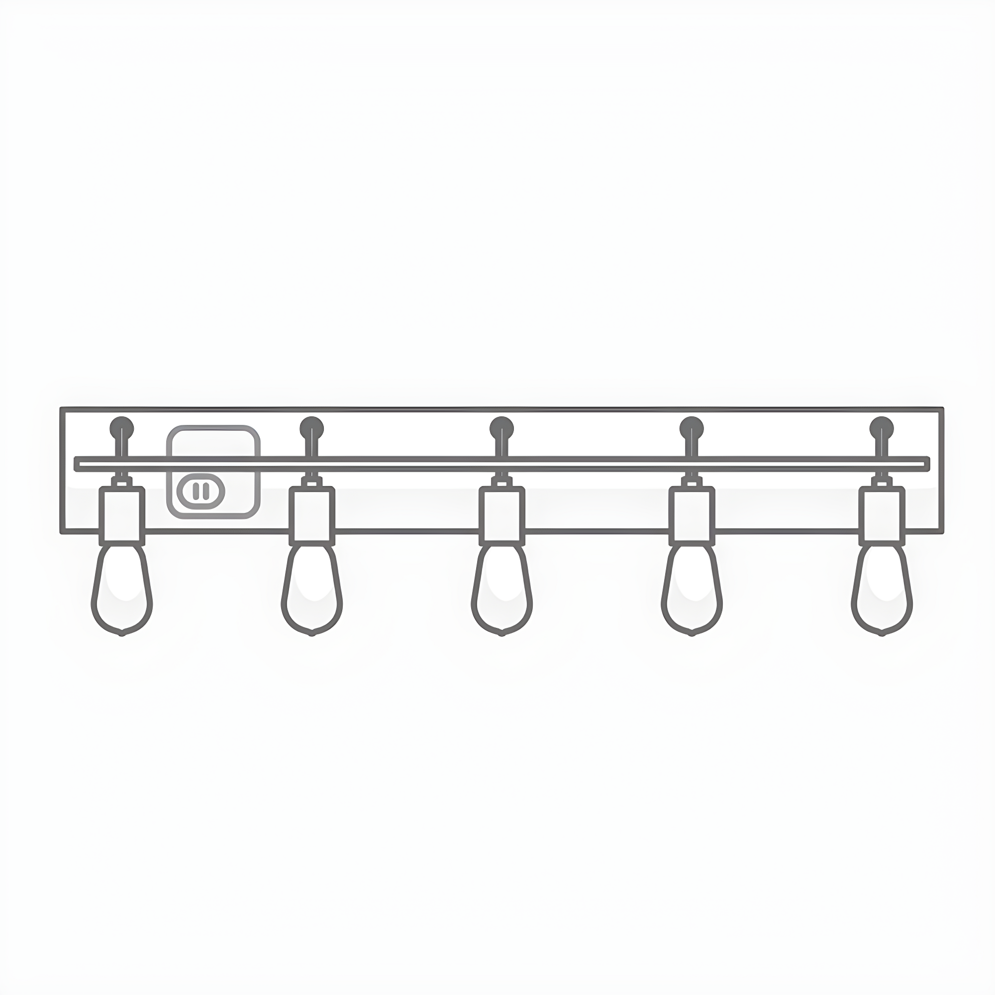 Fisher Outdoor Sconce - White / 12"Dia