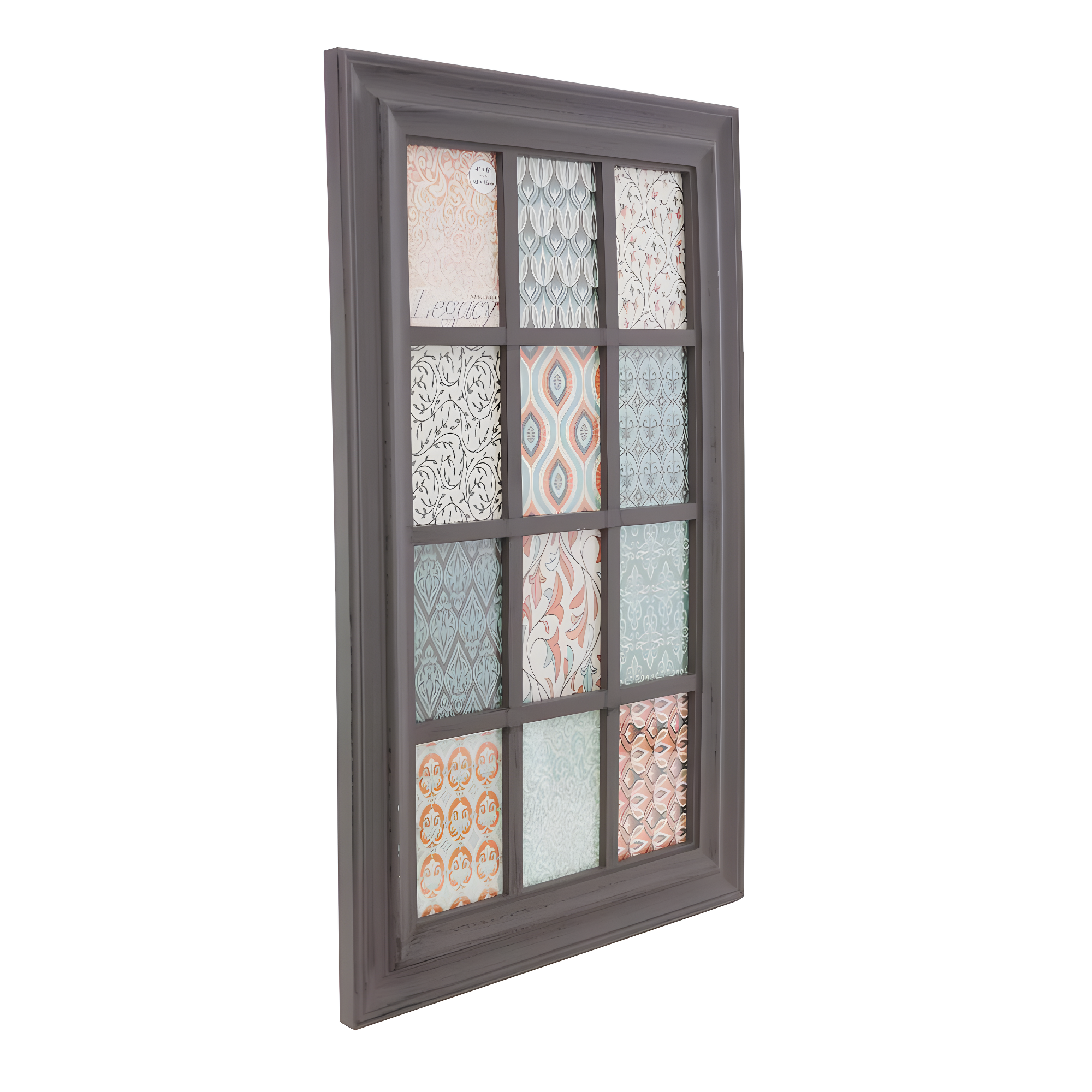 KG Collage Frame, Grey, Holds 12 4x6”