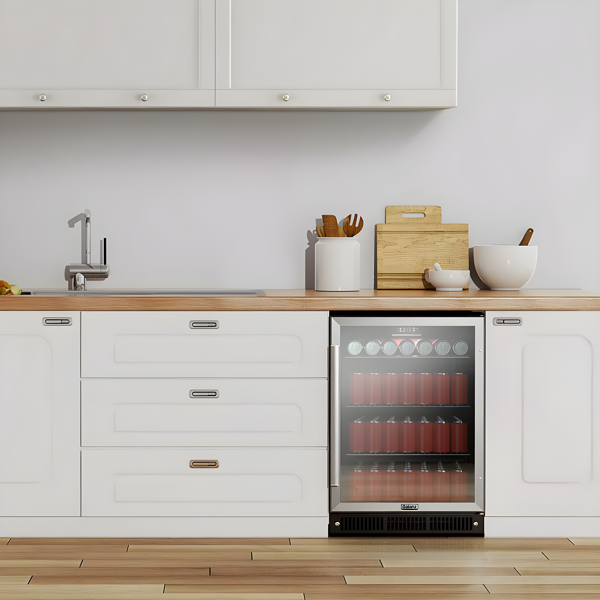 Galanz 167 Can 23" Undercounter Beverage Refrigerator