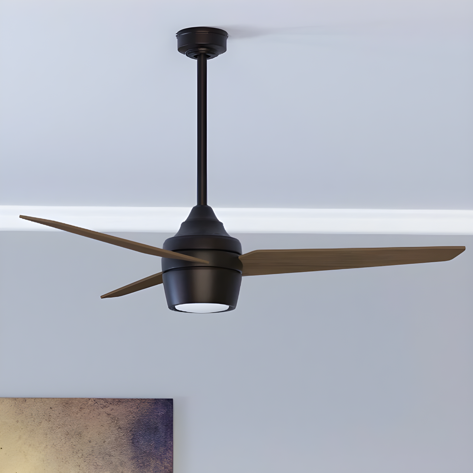 Eamon 52'' Ceiling Fan with LED Lights and Remote Control