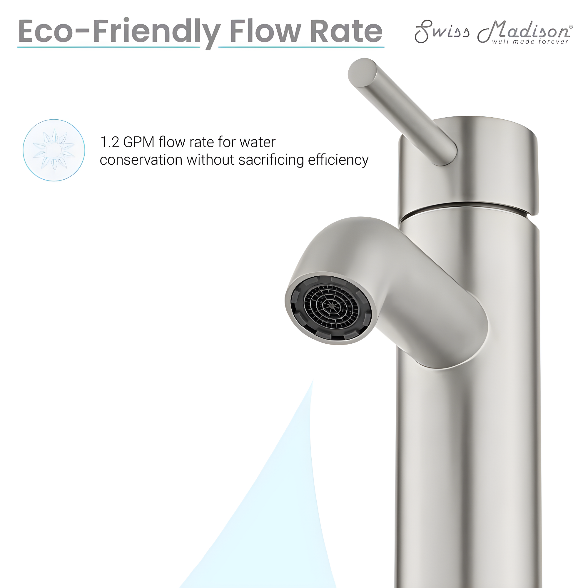 Ivy Single Hole, Single-Handle, Bathroom Faucet