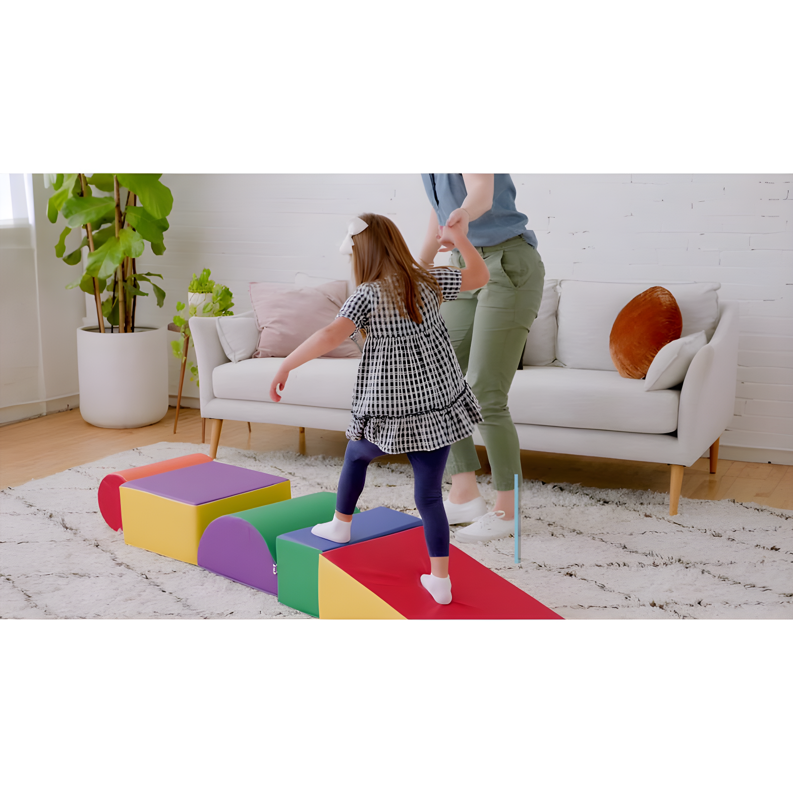 ECR4Kids SoftZone Climb and Crawl Playset, Building Blocks, 5-Piece & Reviews | Wayfair
