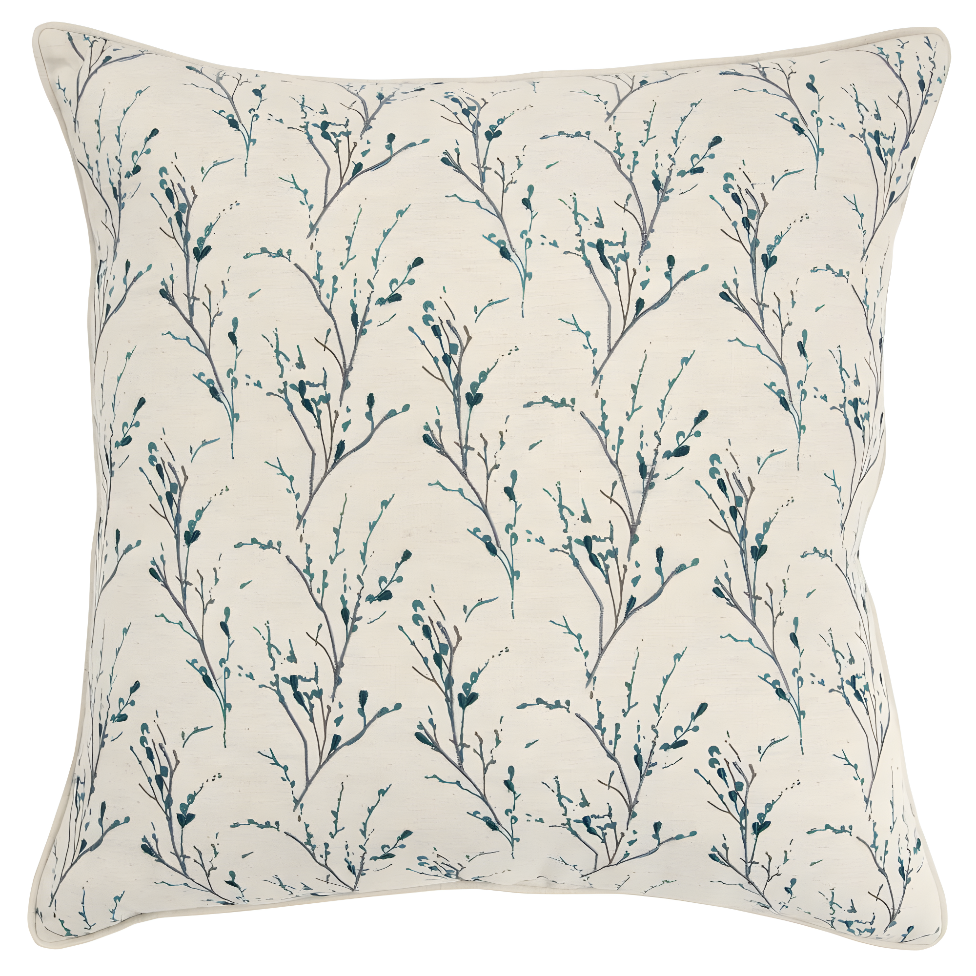 Rizzy Home Embroidered Cotton Throw Pillow
