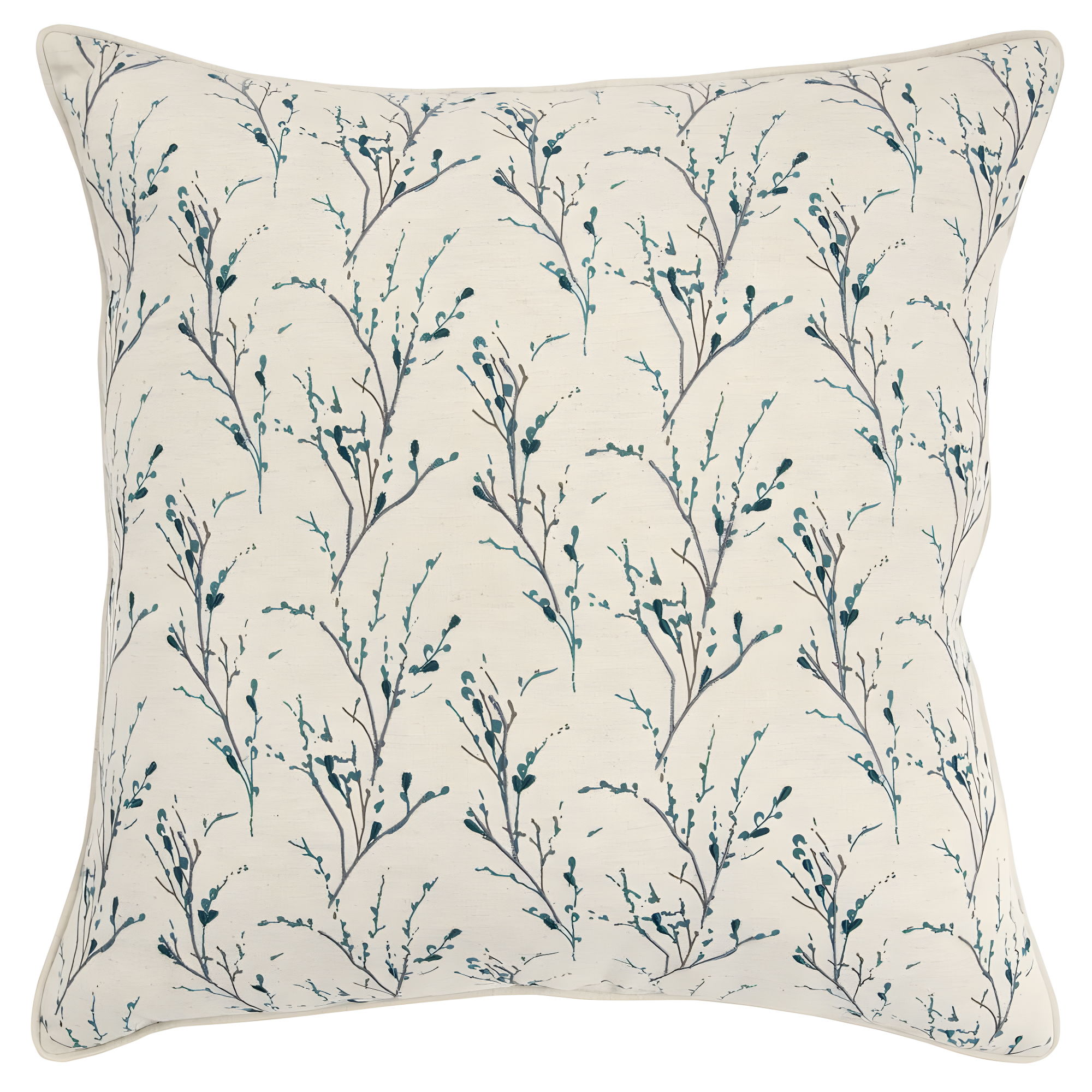 Rizzy Home Embroidered Cotton Throw Pillow