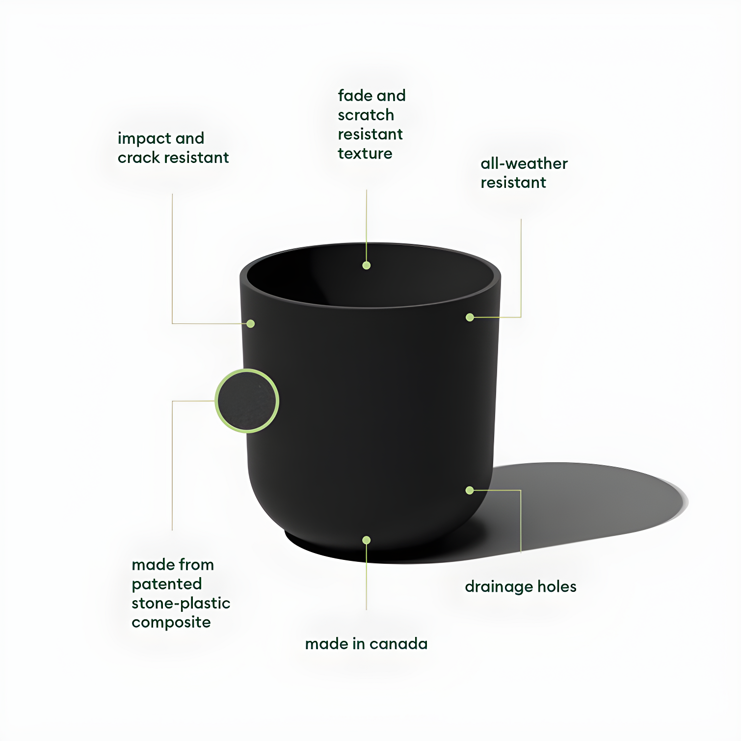 Mason Series Kona Planter
