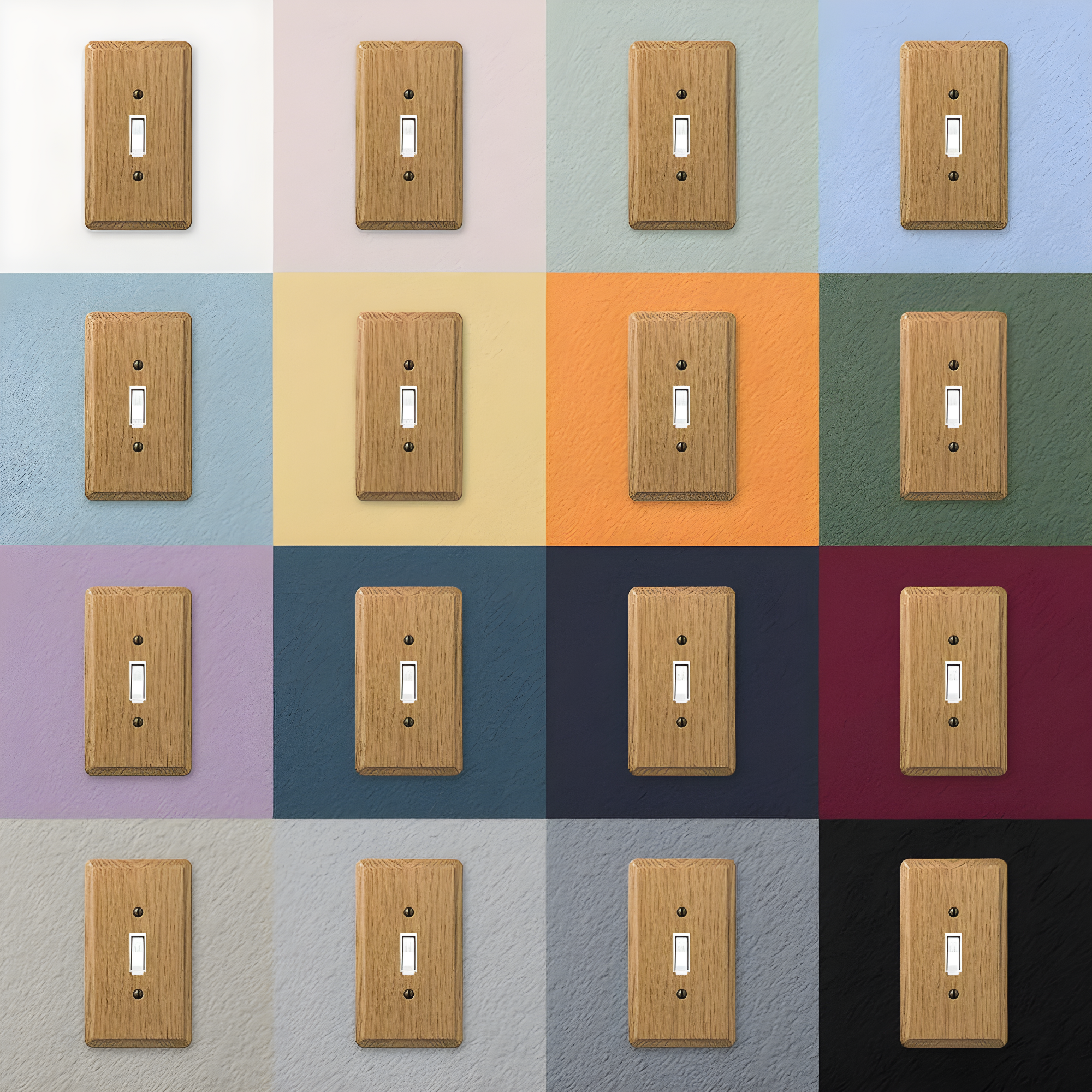 Amerelle No Subject 1 - Gang Rocker Jumbo Wall Plate