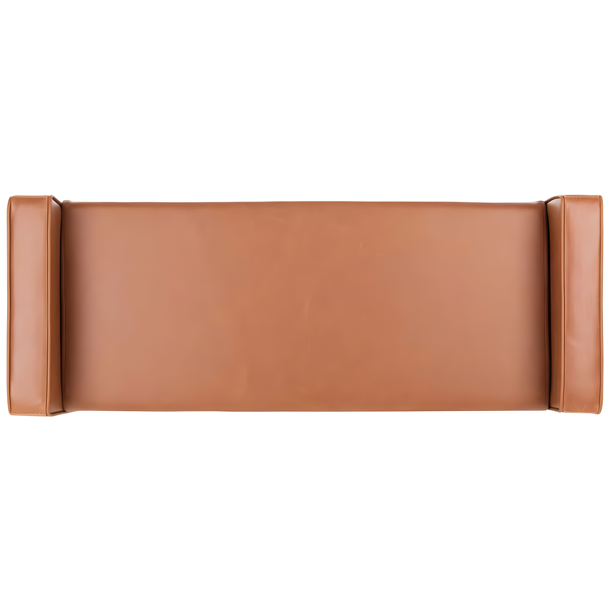 Henri Mid-Century Bench - Light Brown/Walnut - Safavieh