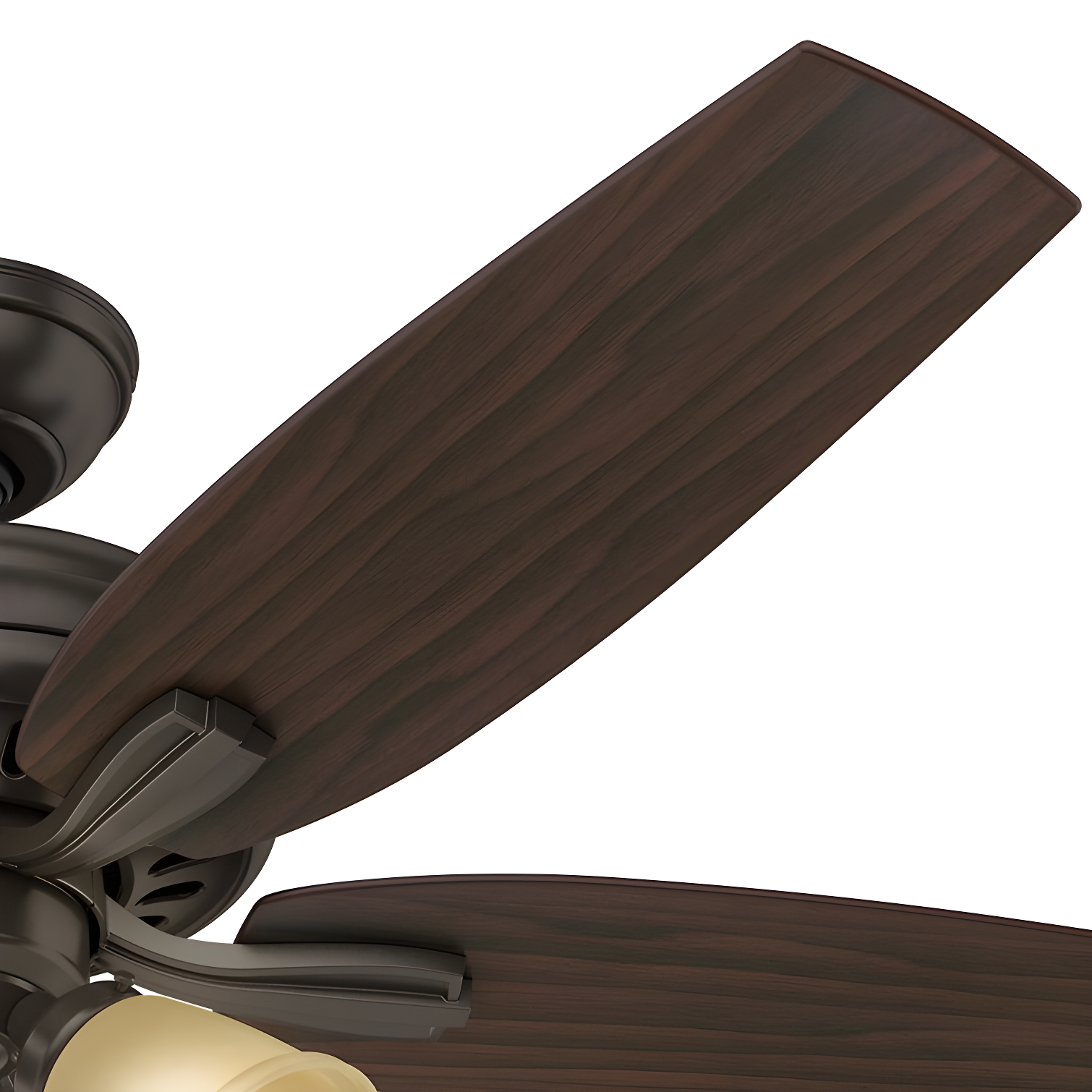 52" Newsome 5 - Blade Standard Ceiling Fan with Pull Chain and Light Kit Included