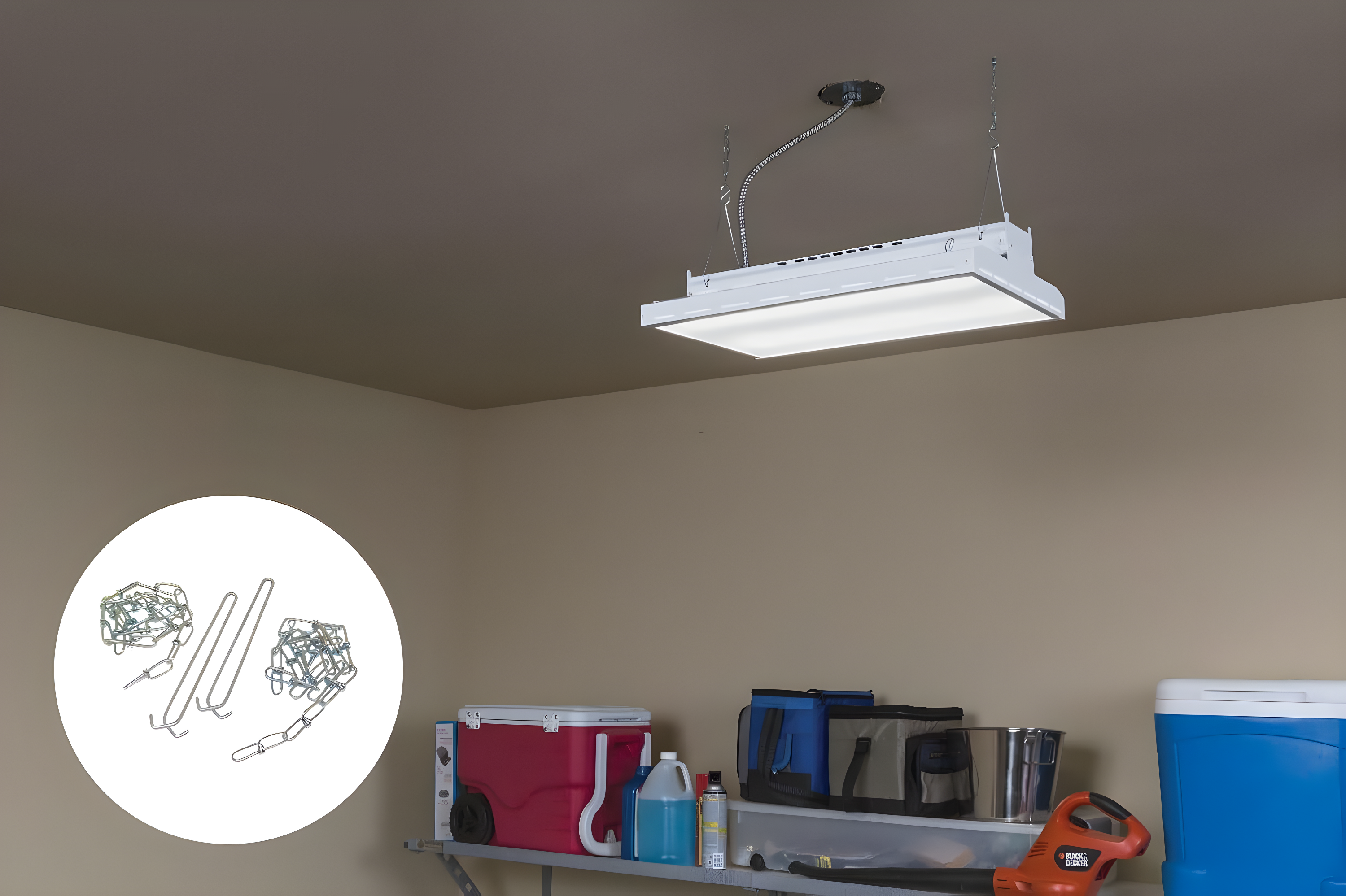 Strip and Wrap Ceiling Medallion