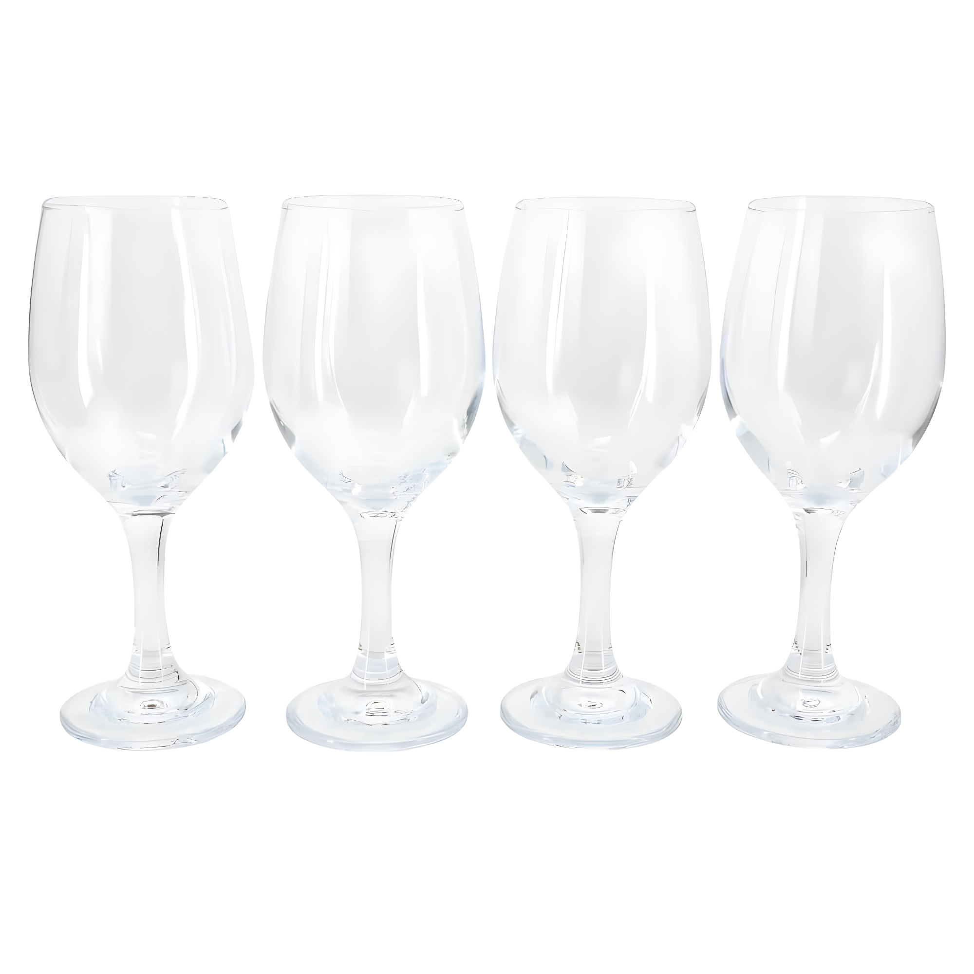 Gibson Home Belinni 4 Piece 14.2 Ounce Classic Wine Glass Set