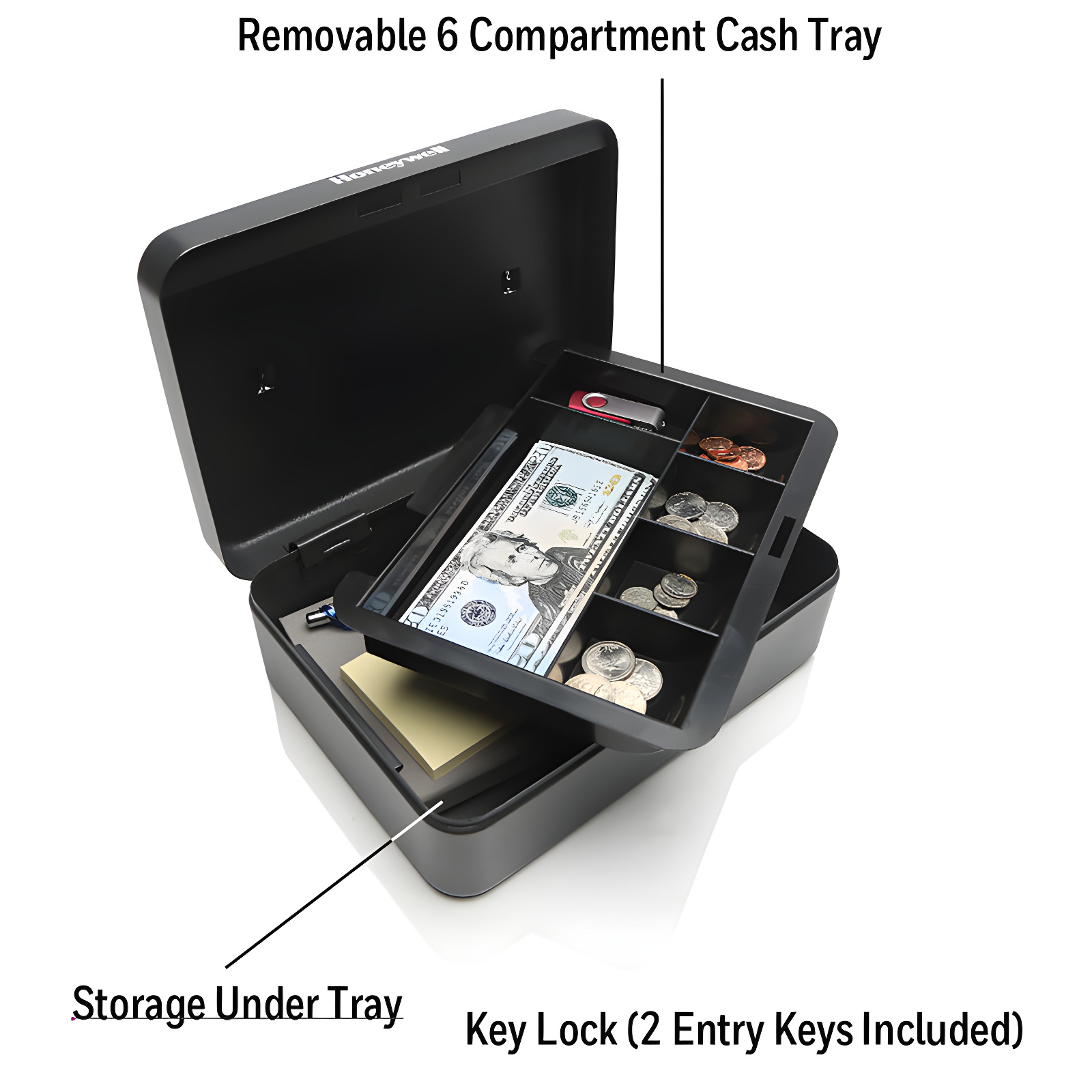 Honeywell Standard Steel Cash Tray