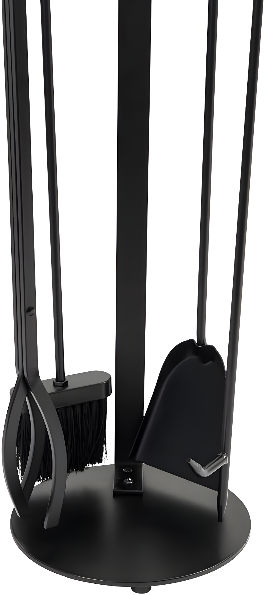 Modern Ember Modern Ember Knoll Fireplace Tool Set - Includes Brush, Shovel, Fire Poker, Tongs, and Stand - Steel