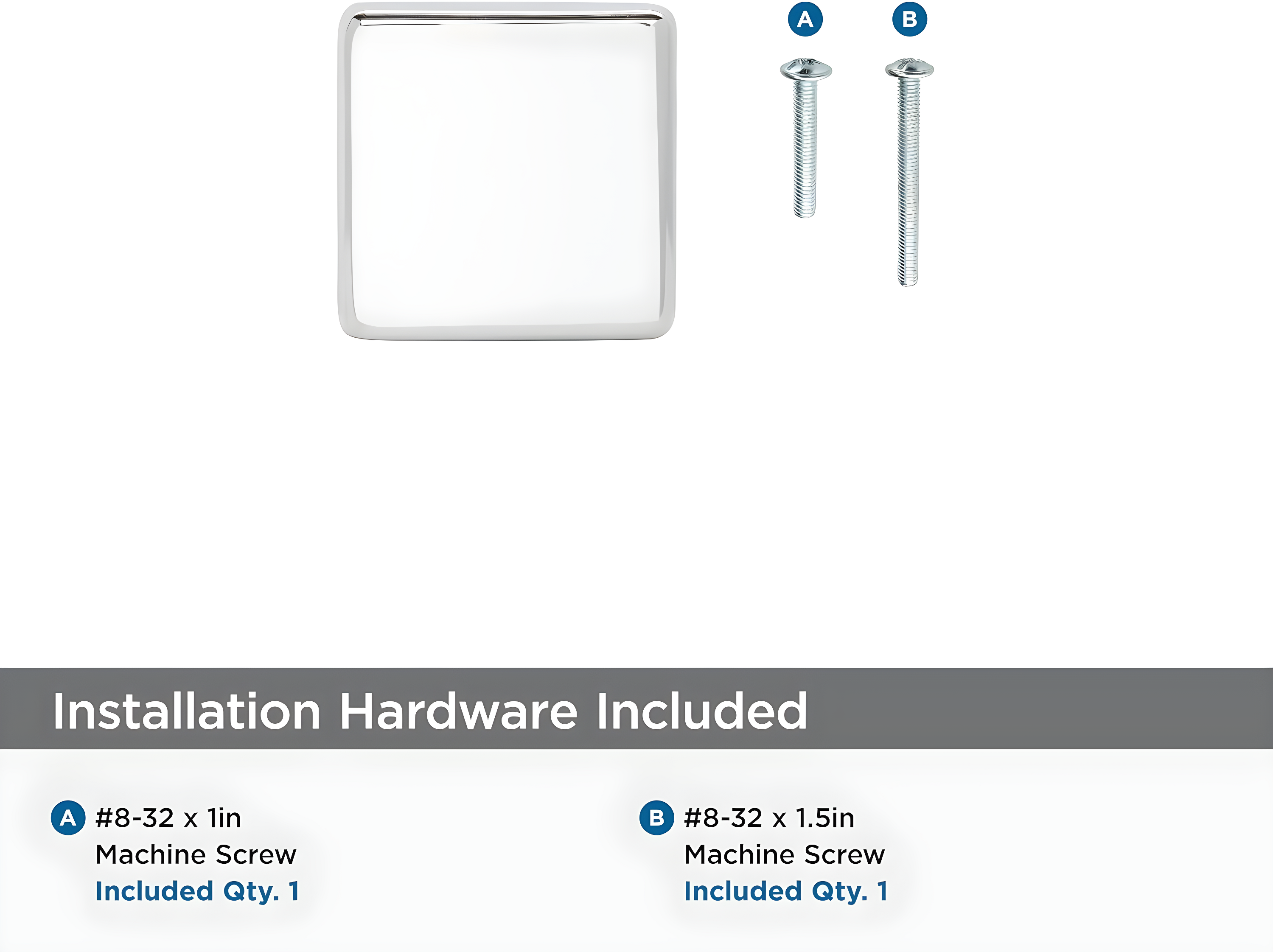 Blackrock Square Knob