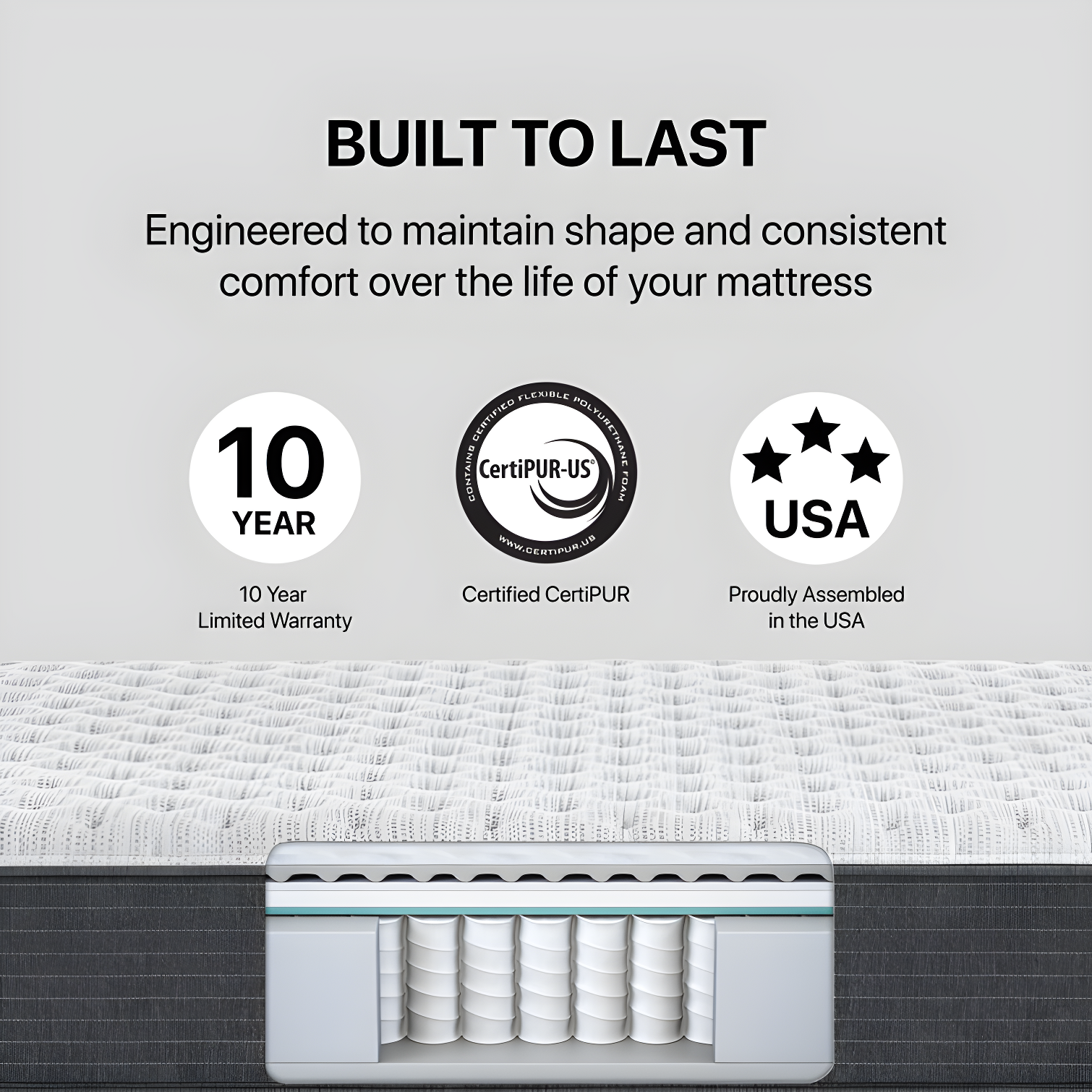 Beautyrest Silver BRS900 Medium Firm 12" Innerspring Mattress