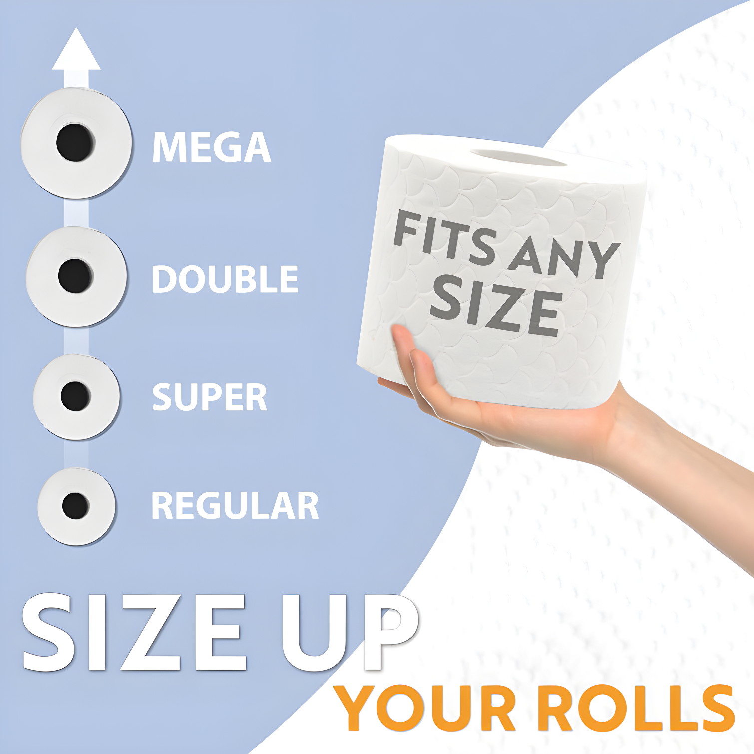 Kiflic L0B5FLQC6H Wall Mounted Toilet Paper Holder