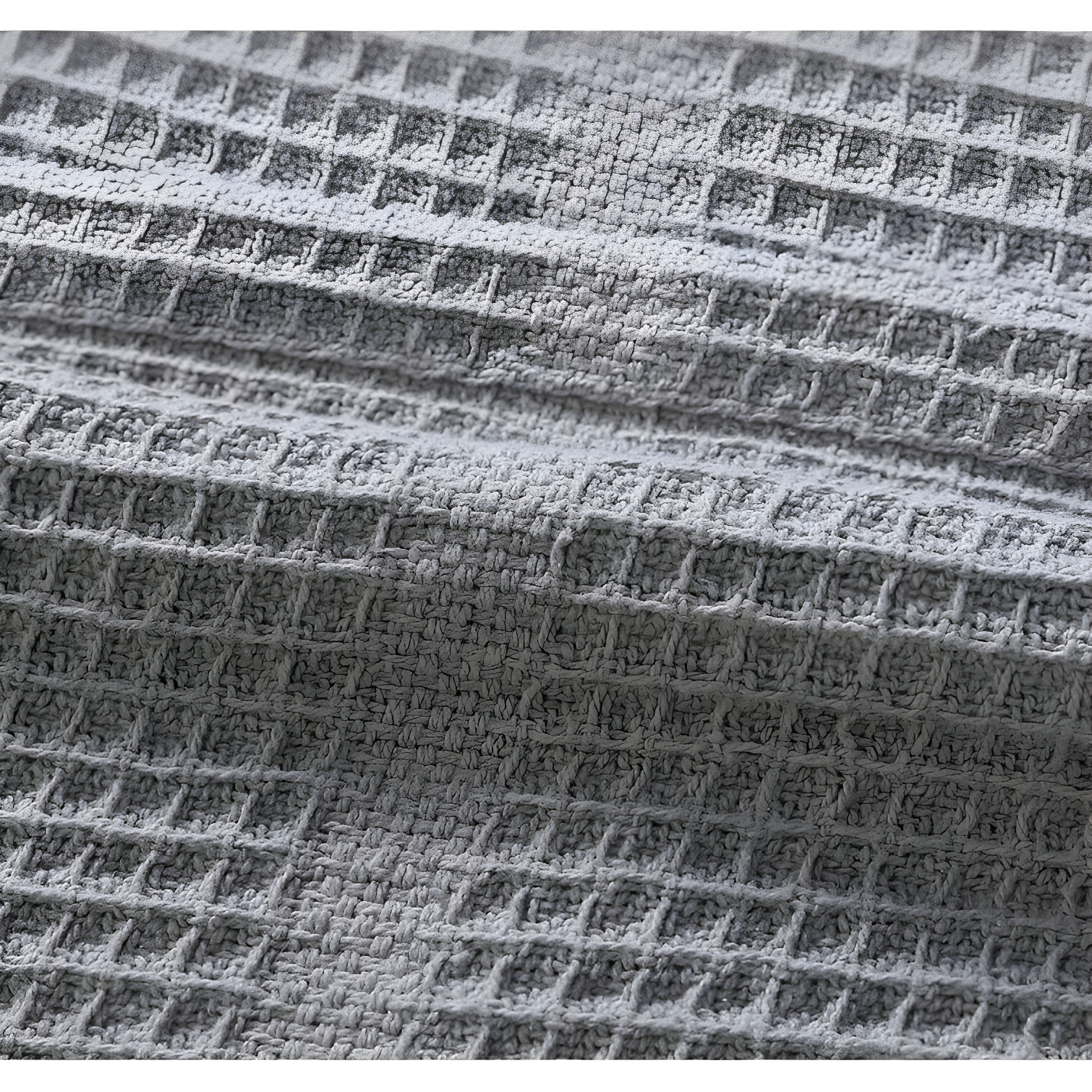 Kenneth Cole Kenneth Cole Waffle Grid Solid Cotton Blanket