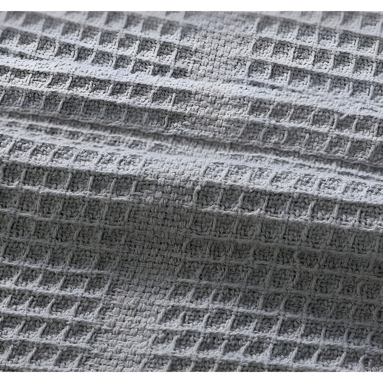Kenneth Cole Kenneth Cole Waffle Grid Solid Cotton Blanket