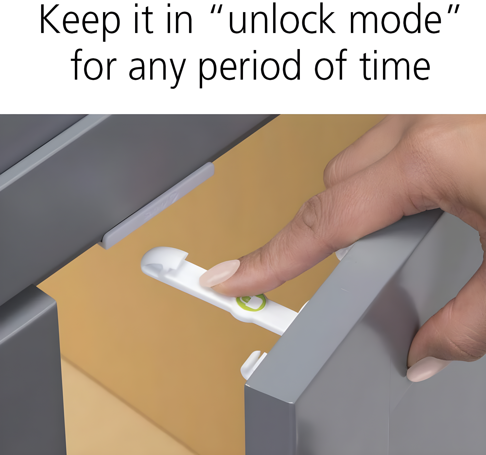 Safety 1st Adhesive Cabinet Latch For Childproofing - 8pk