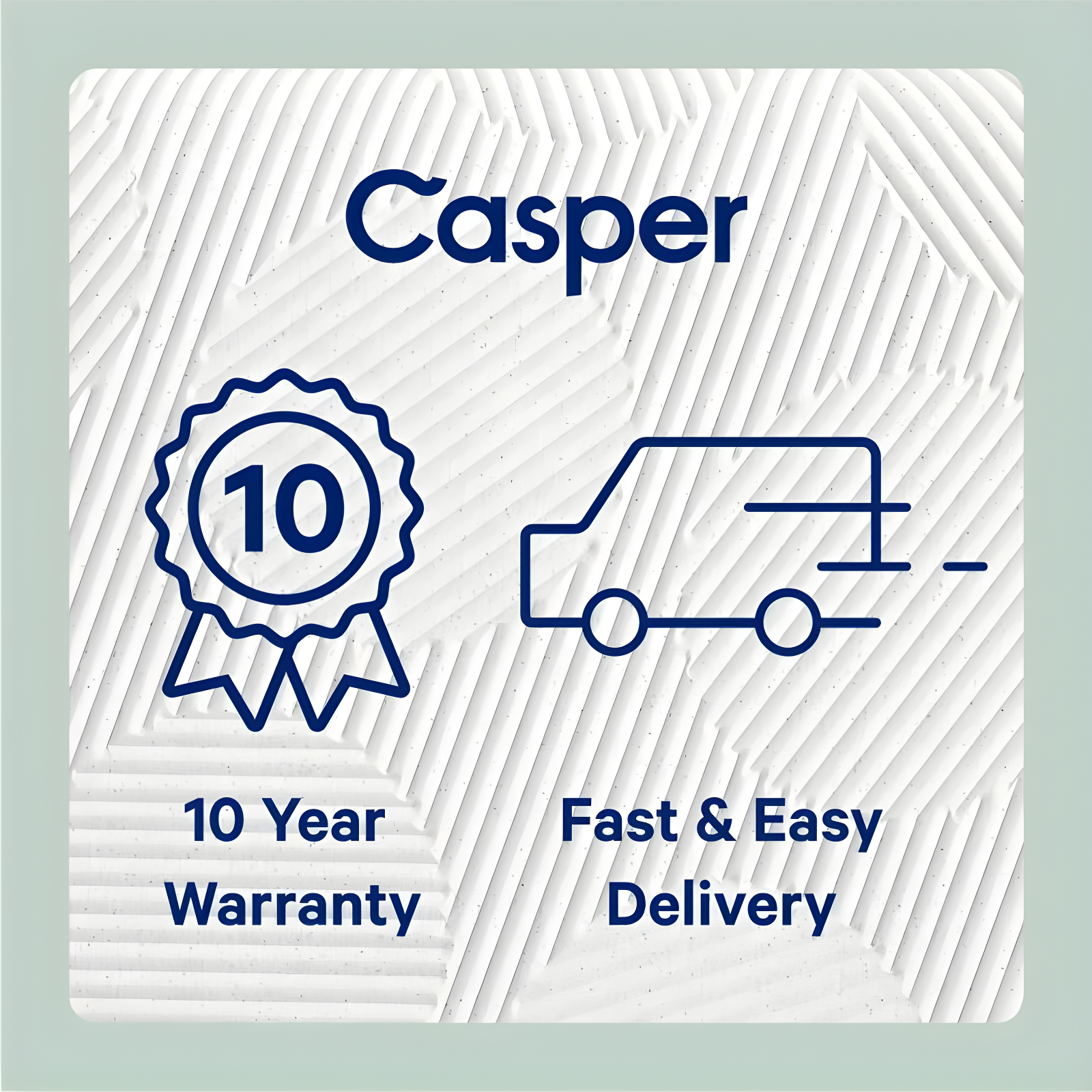 Casper Sleep Original Foam Hybrid 11" Medium Firm Memory Foam Mattress
