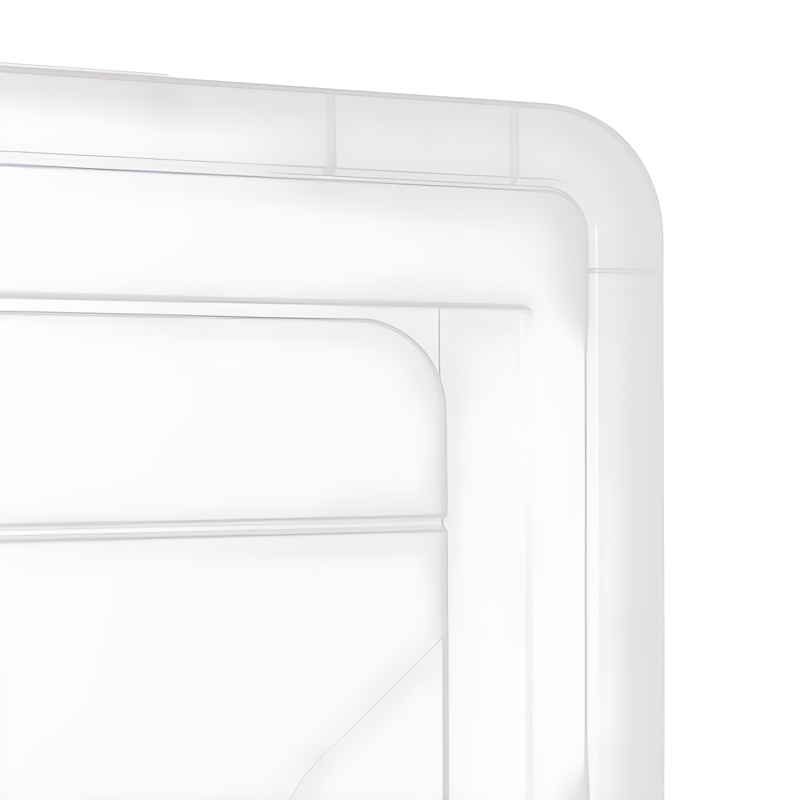 IRIS 32qt 3pk Letter Plastic File Box: Hanging File Folders Storage Bin, File Organizer, Gray, No Assembly Required