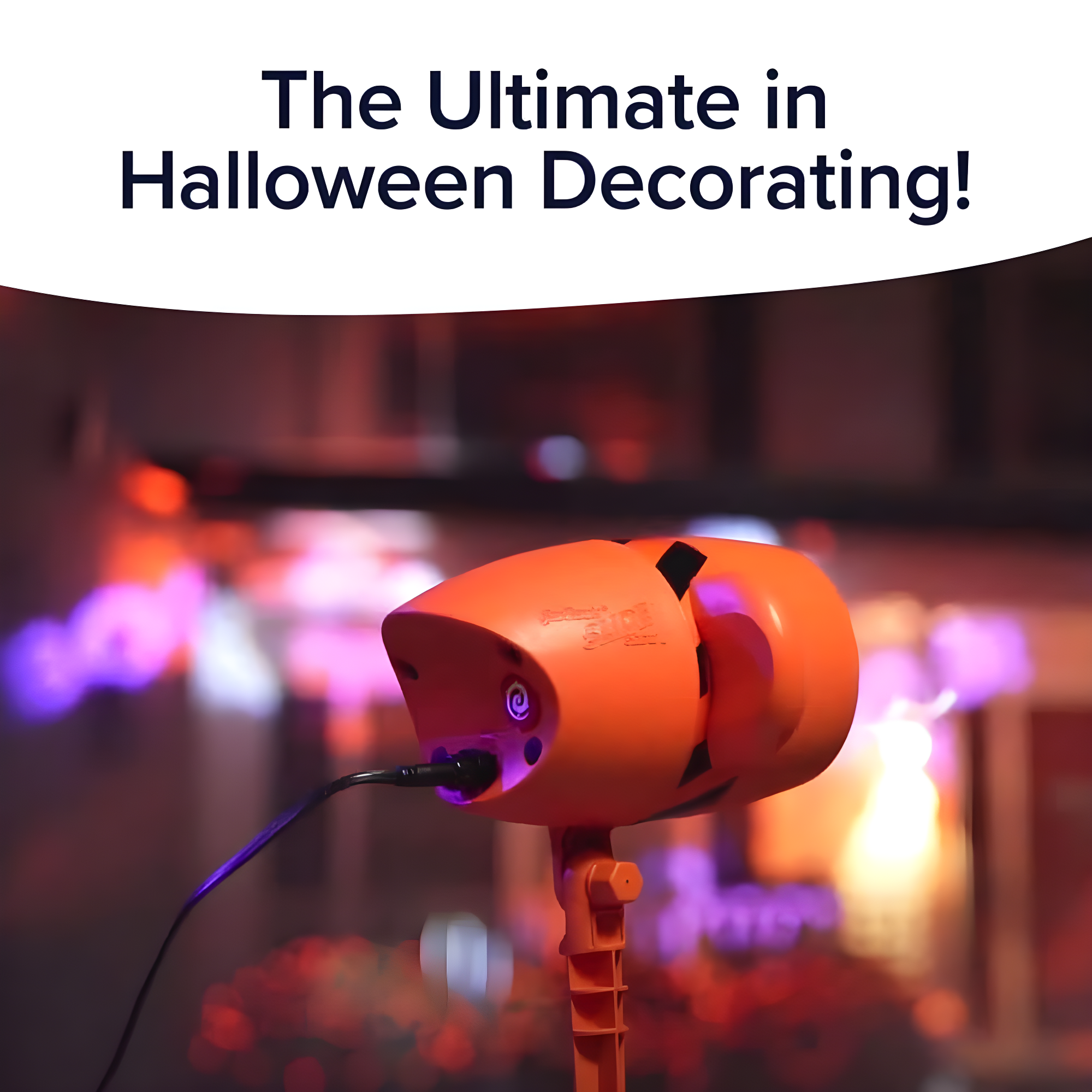 Star Shower Slide Show Halloween Holiday LED Projector, AS-SEEN-ON-TV