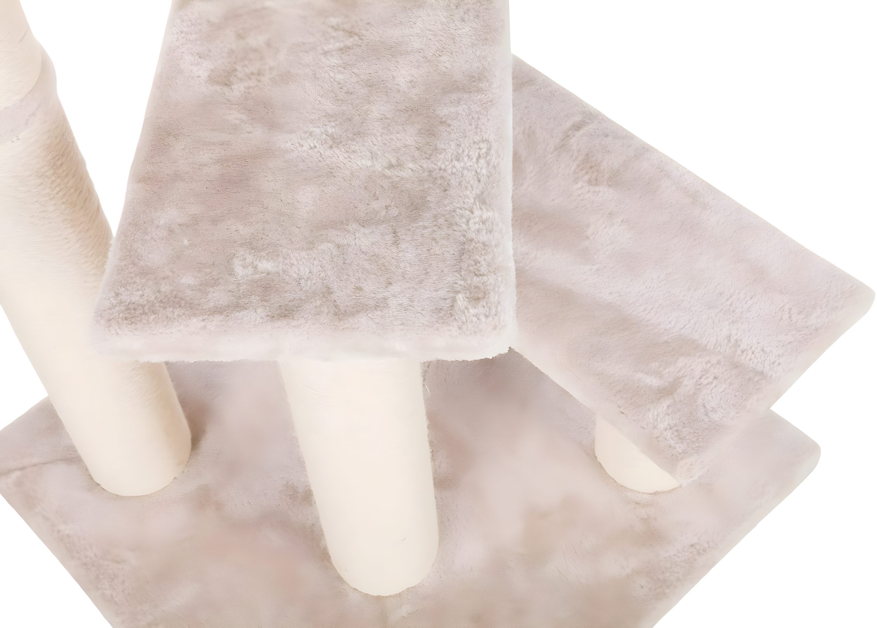 TRIXIE TRIXIE Tulia Senior 40.2" Cat Tower, 4-Level Cat Tree, Sisal Scratching Posts, Plush Platforms, Top Platform Bed