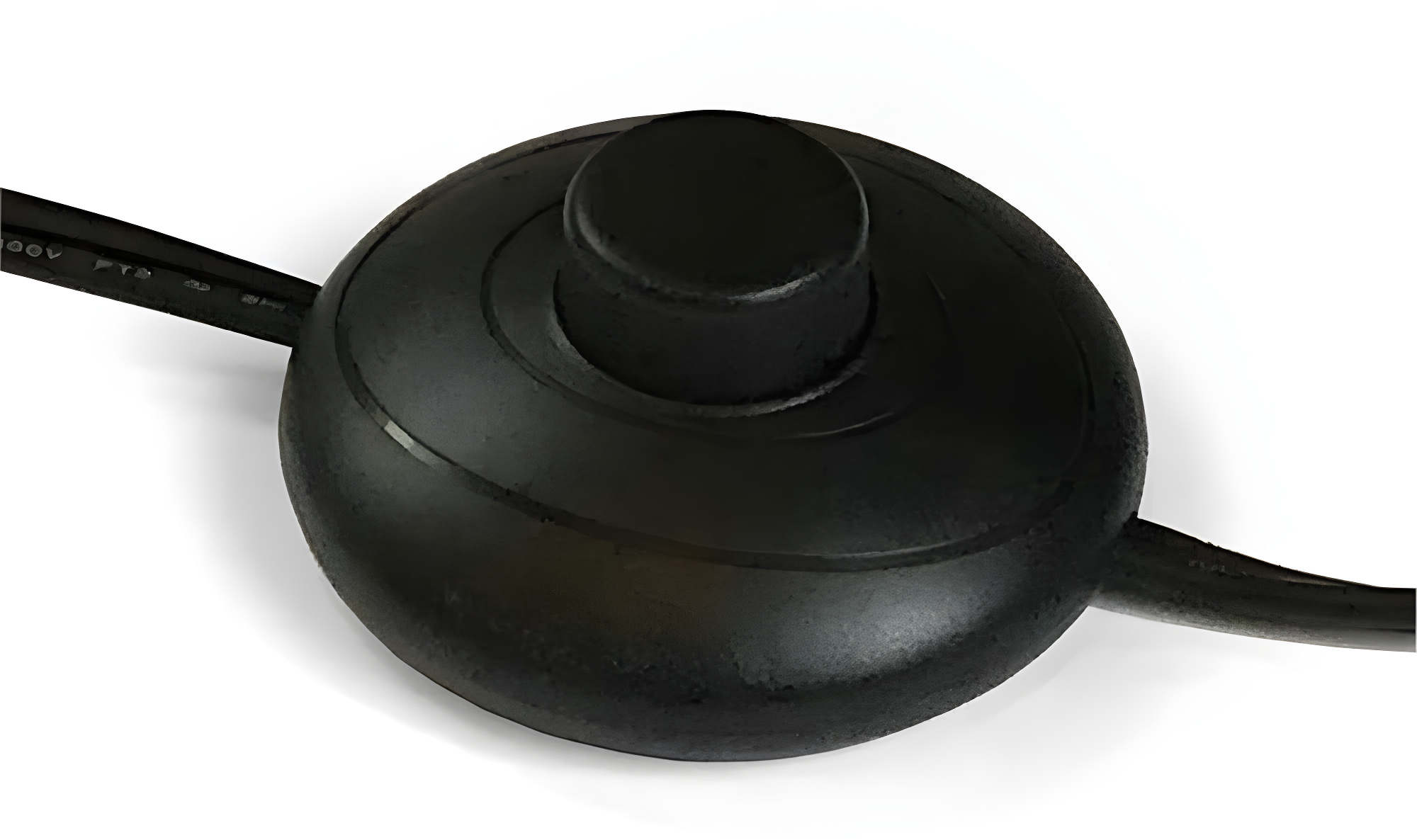 Evelyn&Zoe Henderson Arc Floor Lamp with Glass shade in Blackened Bronze/Clear