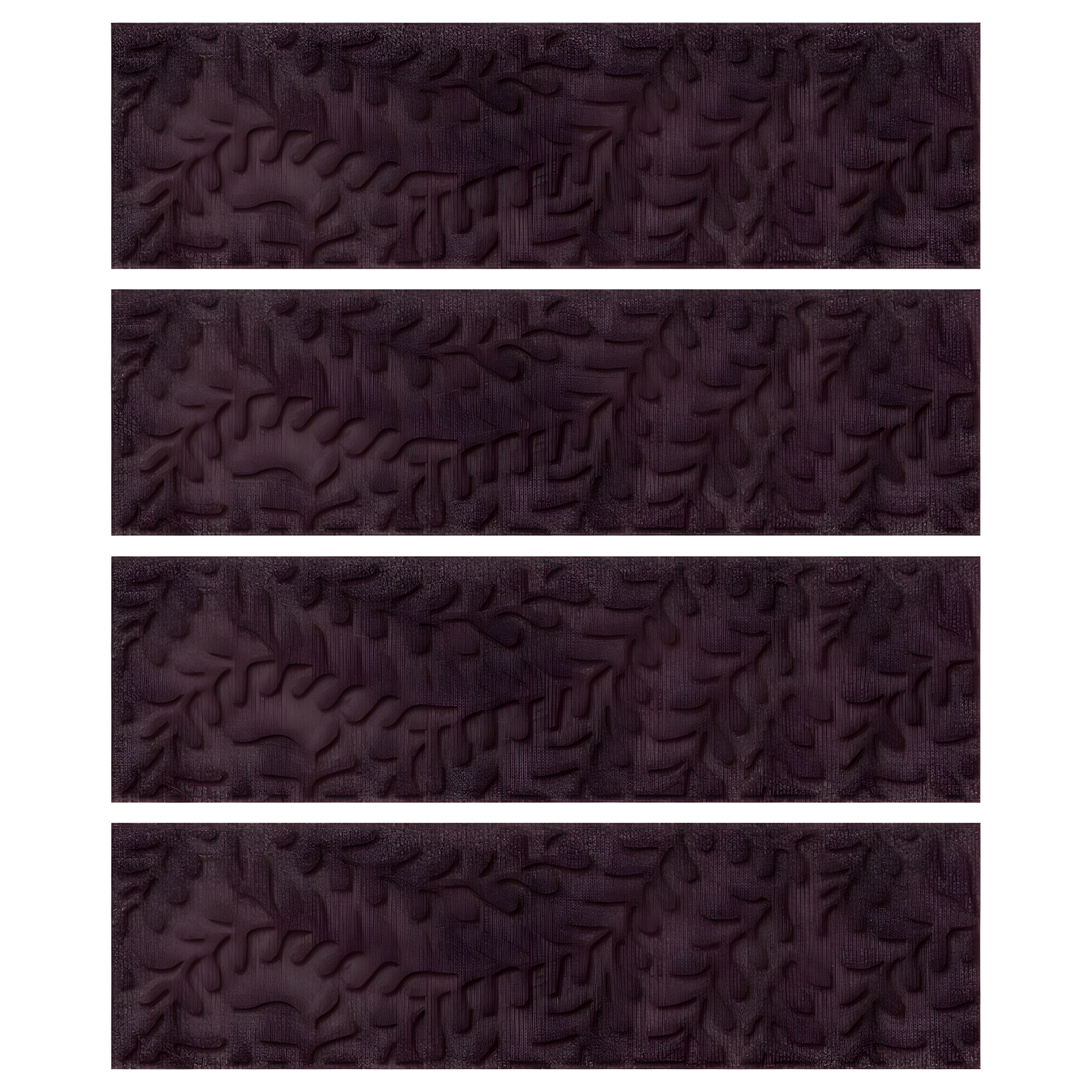 WaterHog Boxwood 8.5" x 30" Indoor Outdoor Stair Treads