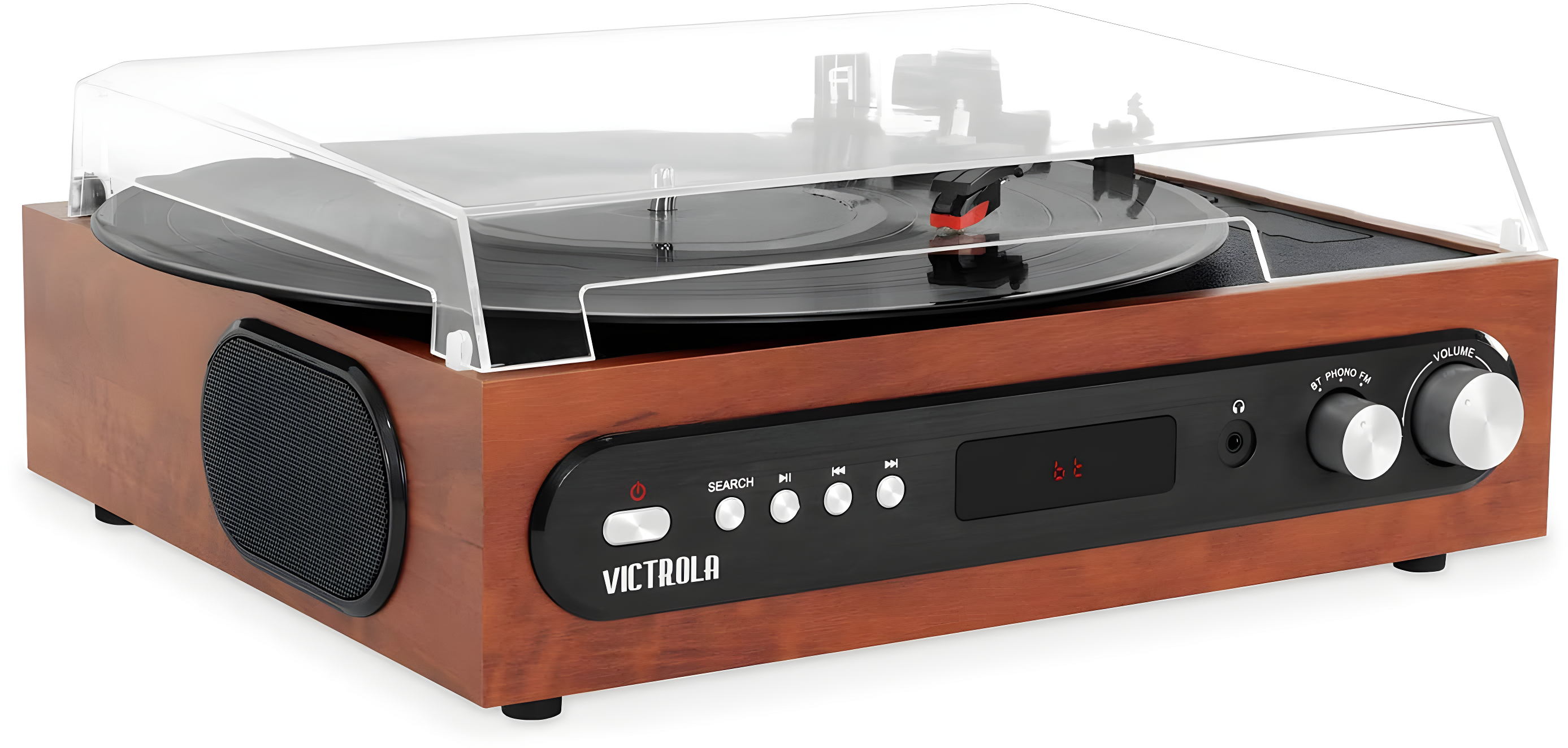 Victrola All-in-1 Bluetooth Record Player with Built in Speakers and 3-Speed Turntable