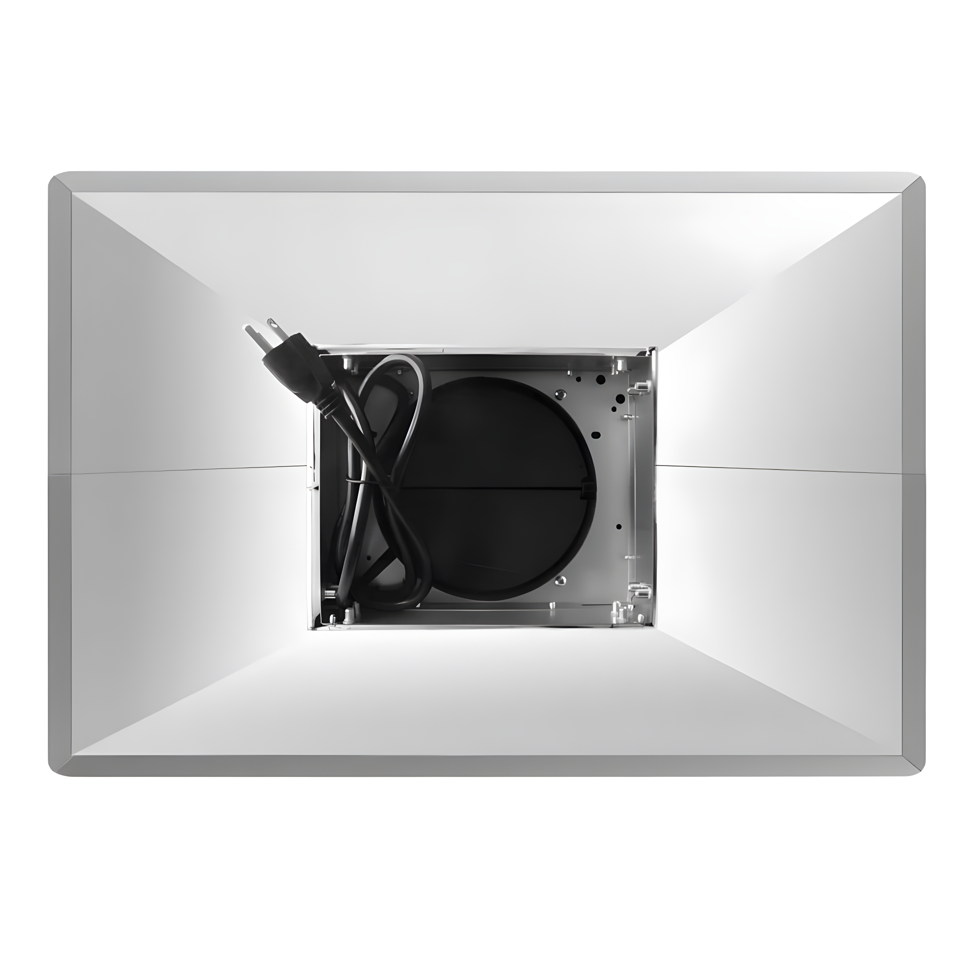 36 in. Lumin Collection Ducted Island Range Hood, Soft Touch Controls, LED Lights, Stainless Steel