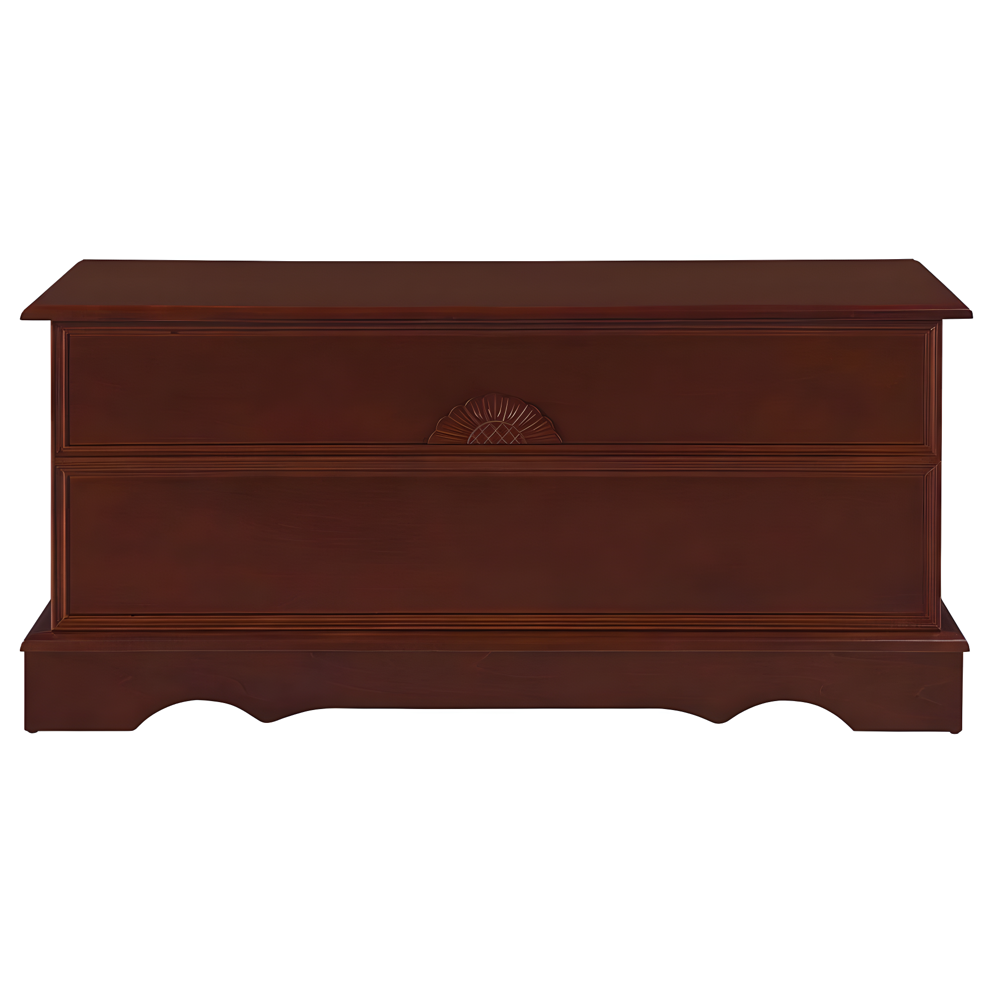 Coaster Paula Traditional Rectangular Wood Cedar Chest Warm Brown