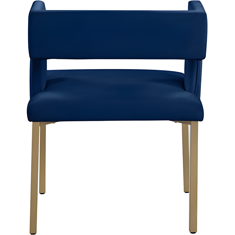 Inga 19'' H Velvet Upholstered Side Chair