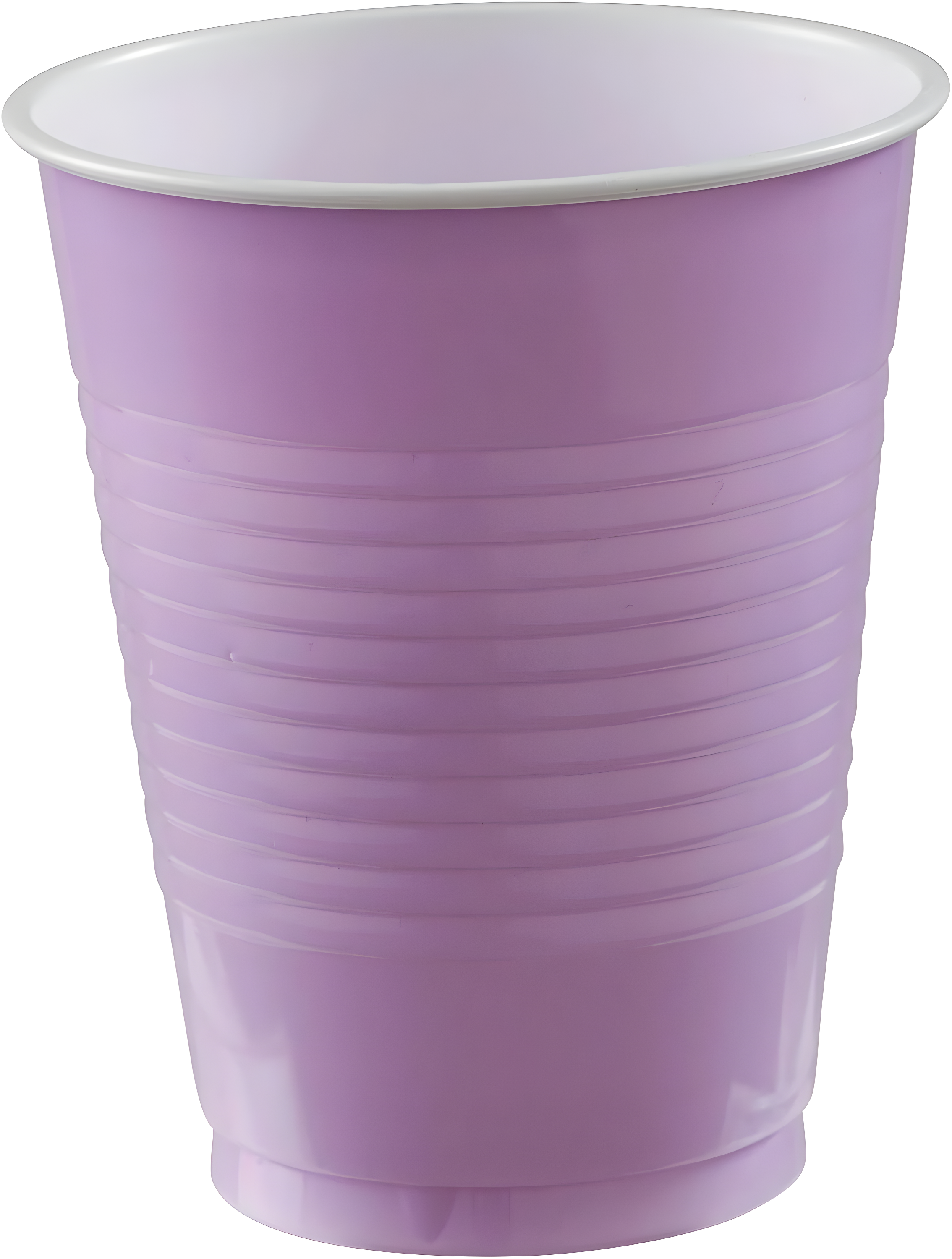 Amscan Disposable Plastic Cups -18 oz, 50 Ct, Lavender