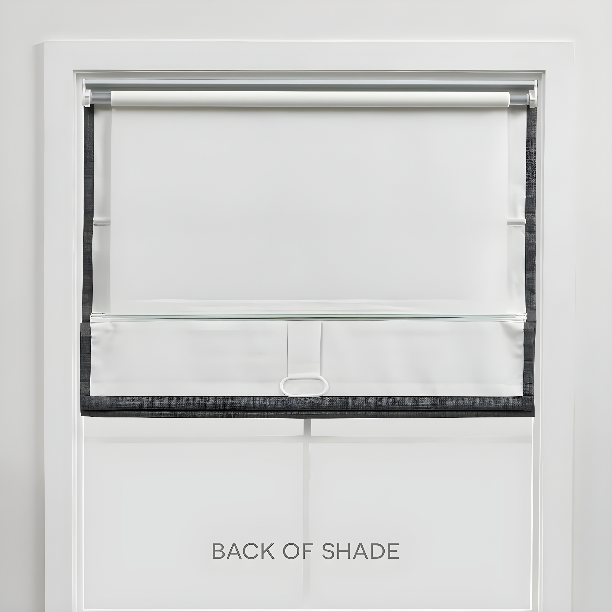 Amalgamated Textiles Montague Trellis Blackout Roman Shade