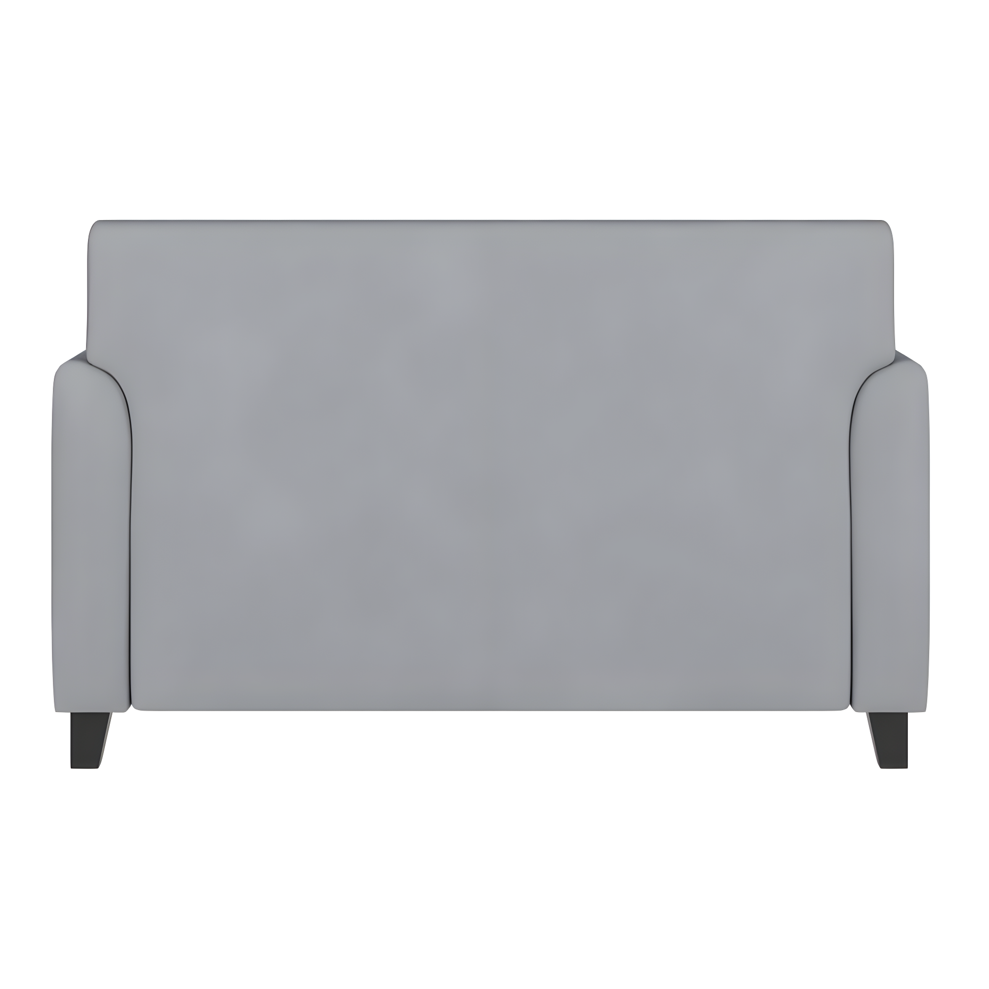 Hercules Junkersfeld 52" Modern LeatherSoft Upholstered Reception Loveseat