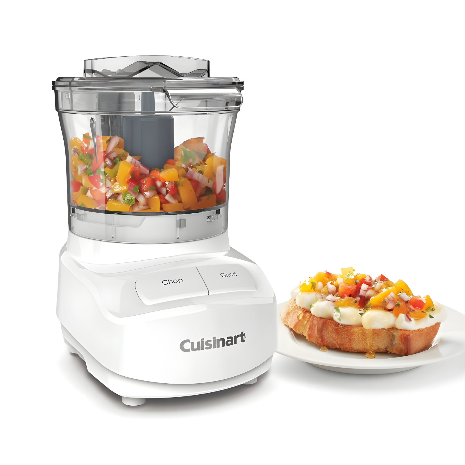 Cuisinart ® White 3-Cup Mini Chopper Food Processor